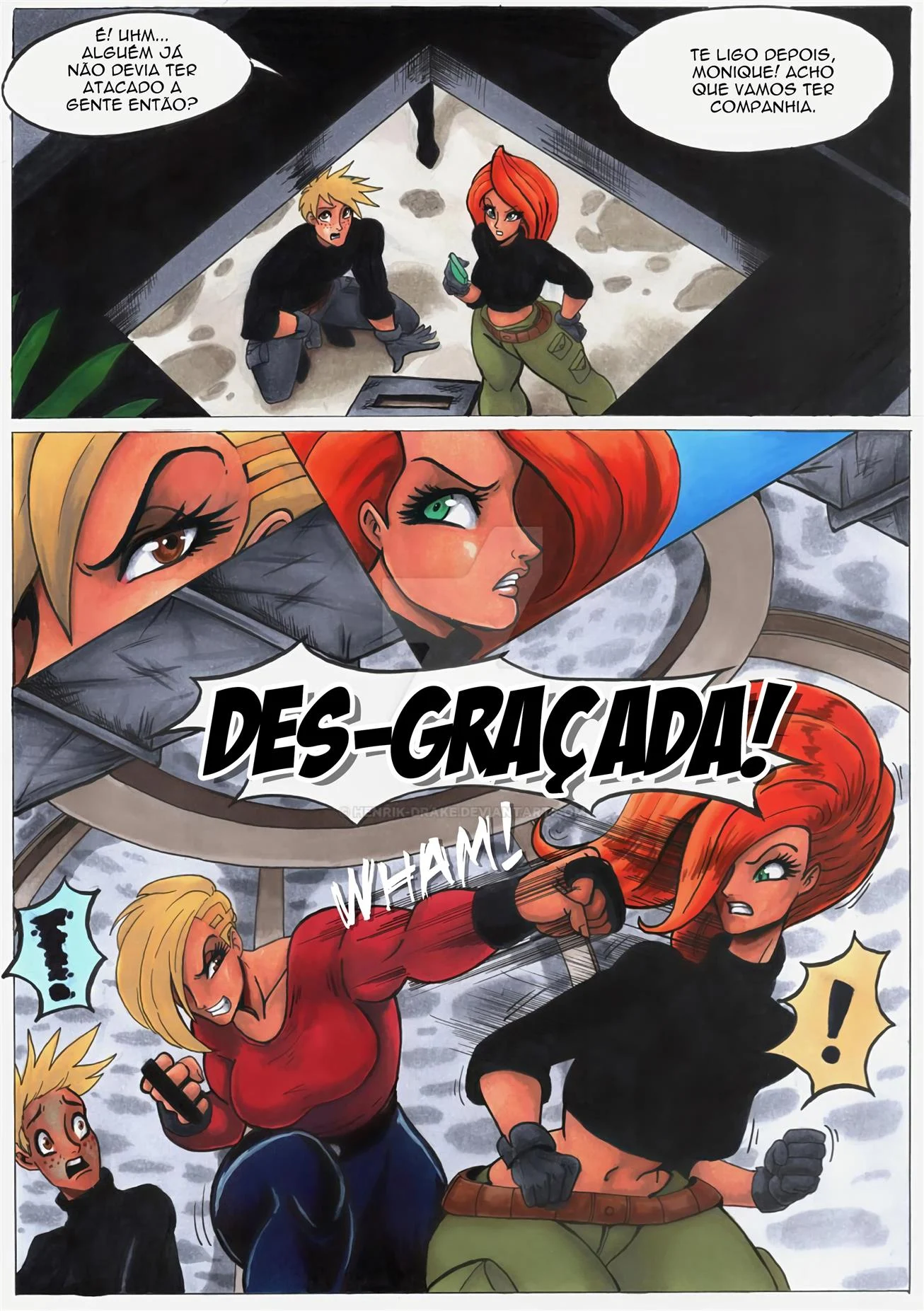 Ron Stoppable e seus novos bichinhos de estima&ccedil;&atilde;o &ndash; Peit&otilde;es &ndash; Completo e traduzido