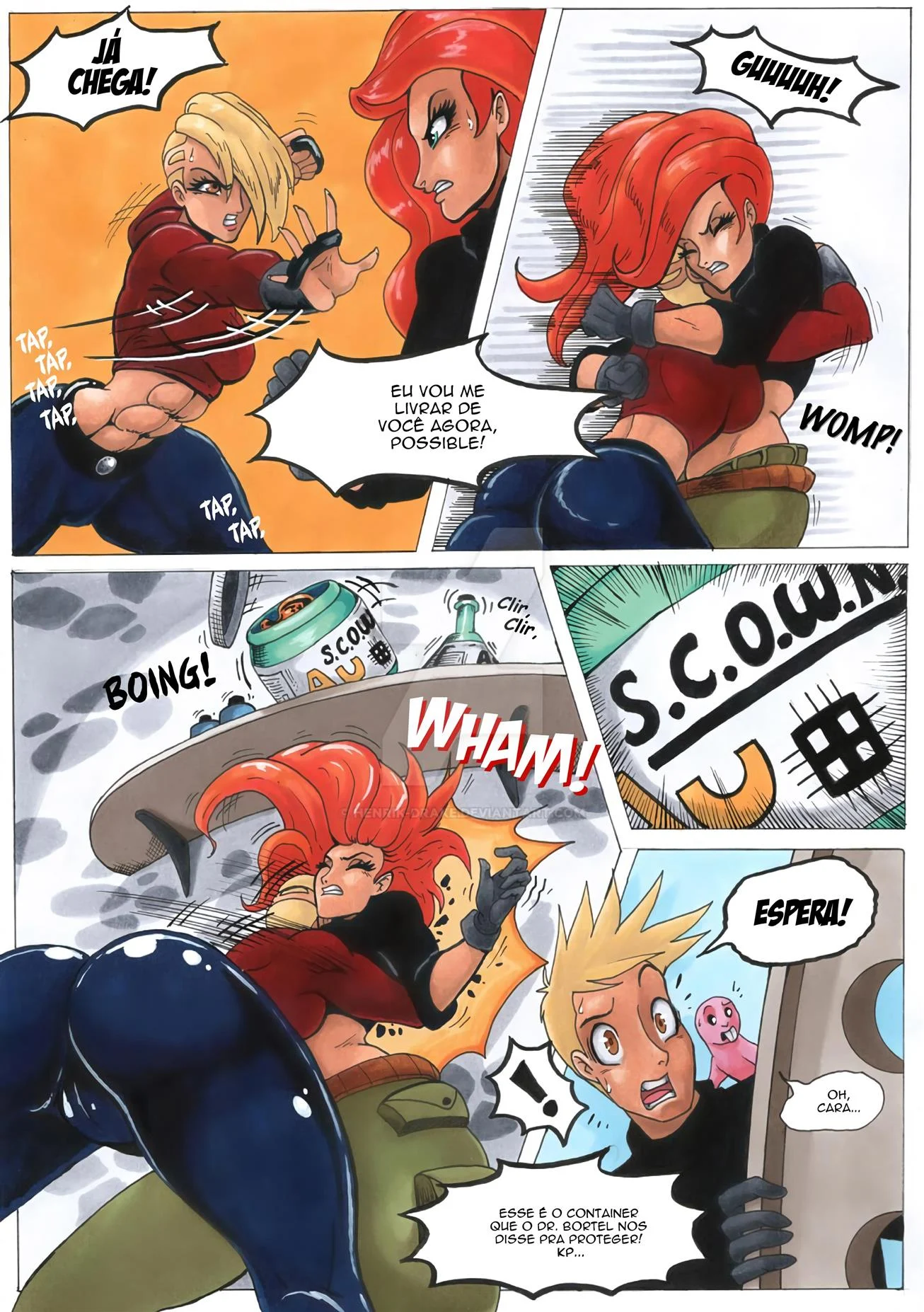 Ron Stoppable e seus novos bichinhos de estima&ccedil;&atilde;o &ndash; Peit&otilde;es &ndash; Completo e traduzido