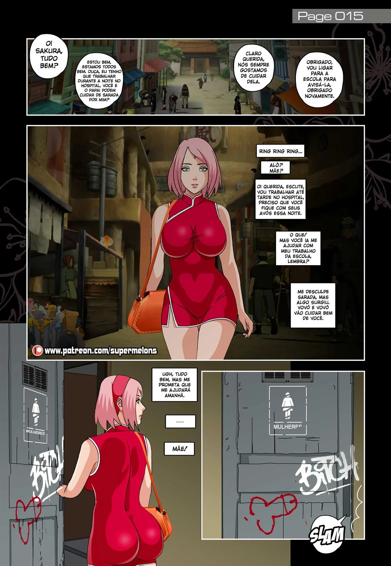 Sakura a vadia de Konoha 2 &ndash; Hentai Sem Censura &ndash; Completo e traduzido