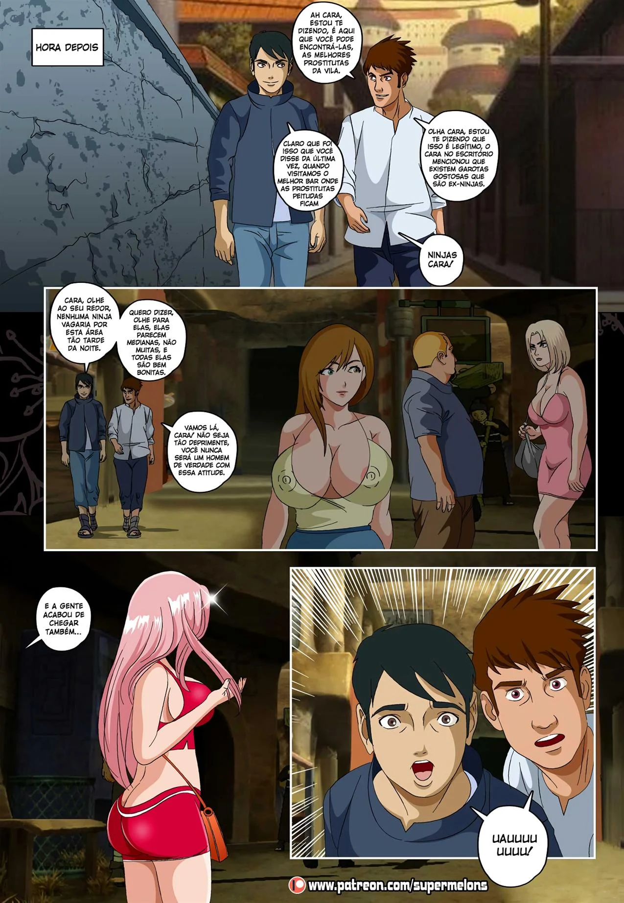 Sakura a vadia de Konoha 2 &ndash; Hentai Sem Censura &ndash; Completo e traduzido