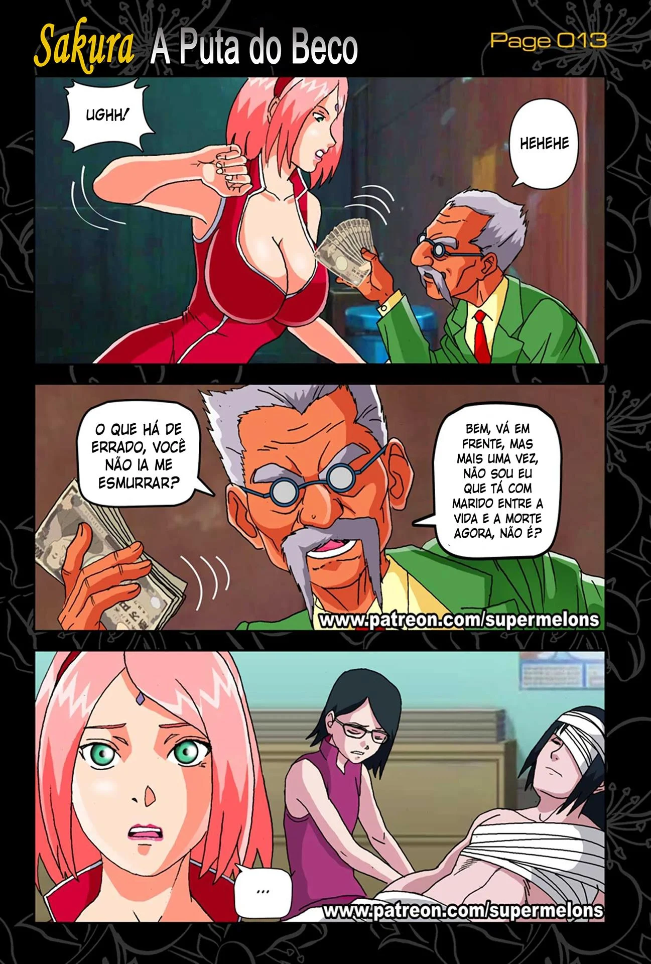 Sakura a vadia de Konoha &ndash; Velho Tarado &ndash; Exclusivo aqui