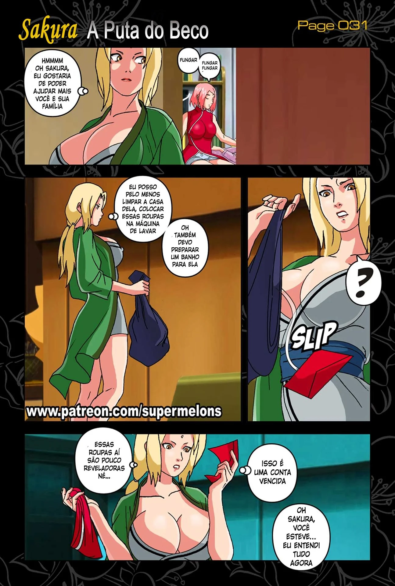 Sakura a vadia de Konoha &ndash; Velho Tarado &ndash; Exclusivo aqui