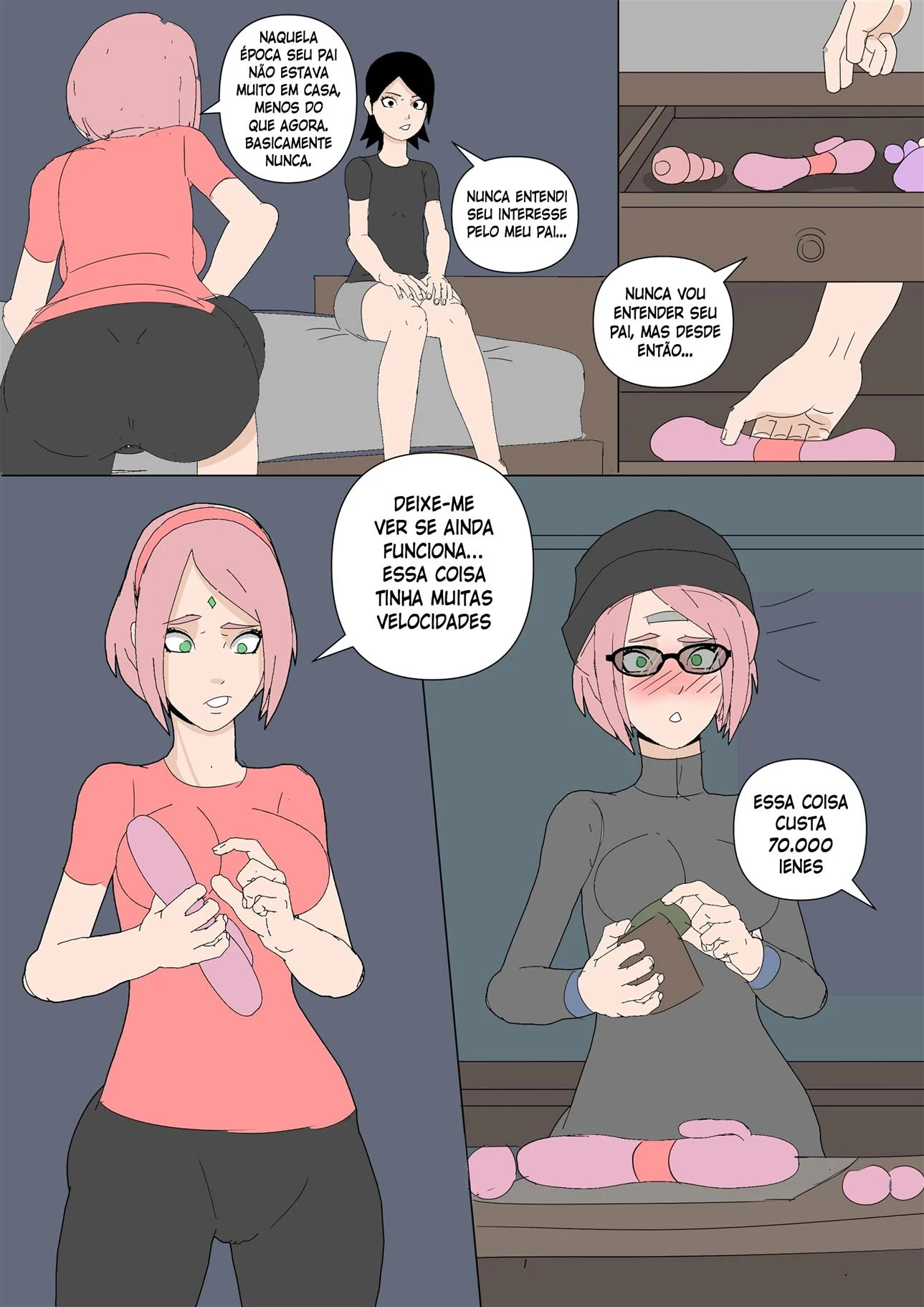 Sarada em busca do Mangekyo Sharingan 2 &ndash; HQ Hentai &ndash; SuperHQ