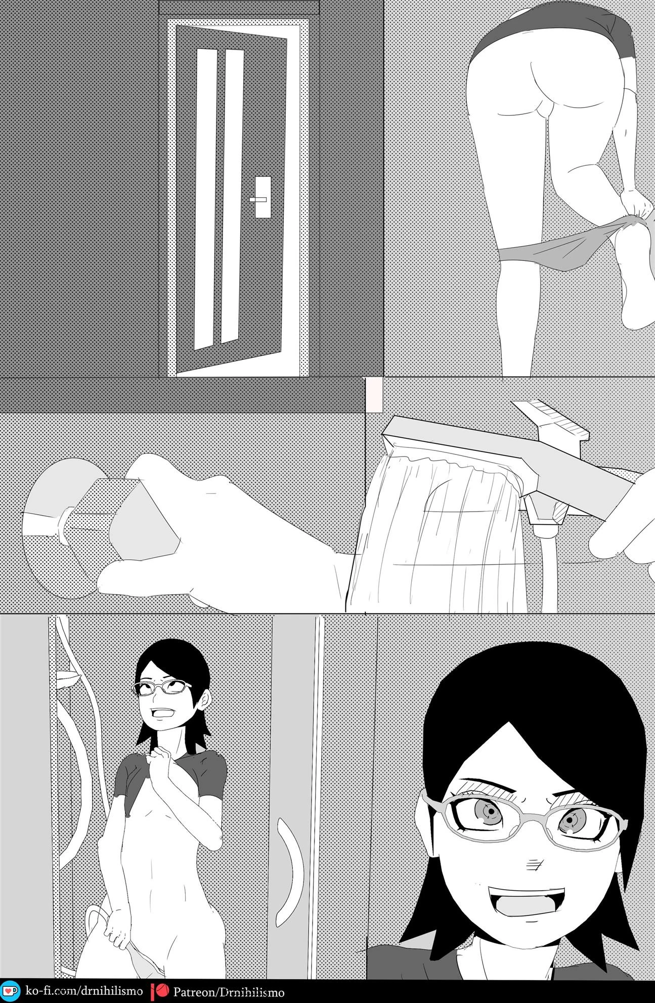 Sarada em busca do Mangekyo Sharingan &ndash; Anal &ndash; Ler Quadrinho Porno PT-BR