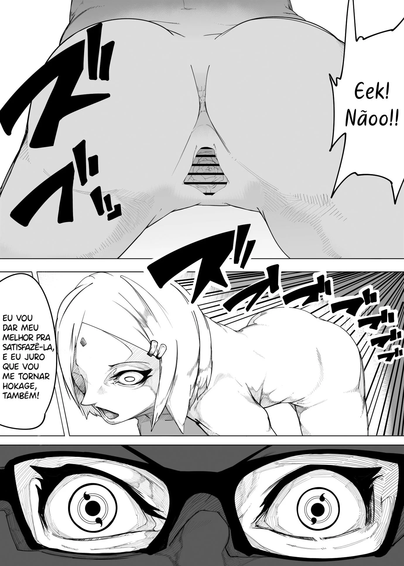 Sarada saciando o desejo de Sakura &ndash; Hentai &ndash; Tradu&ccedil;&atilde;o Completa