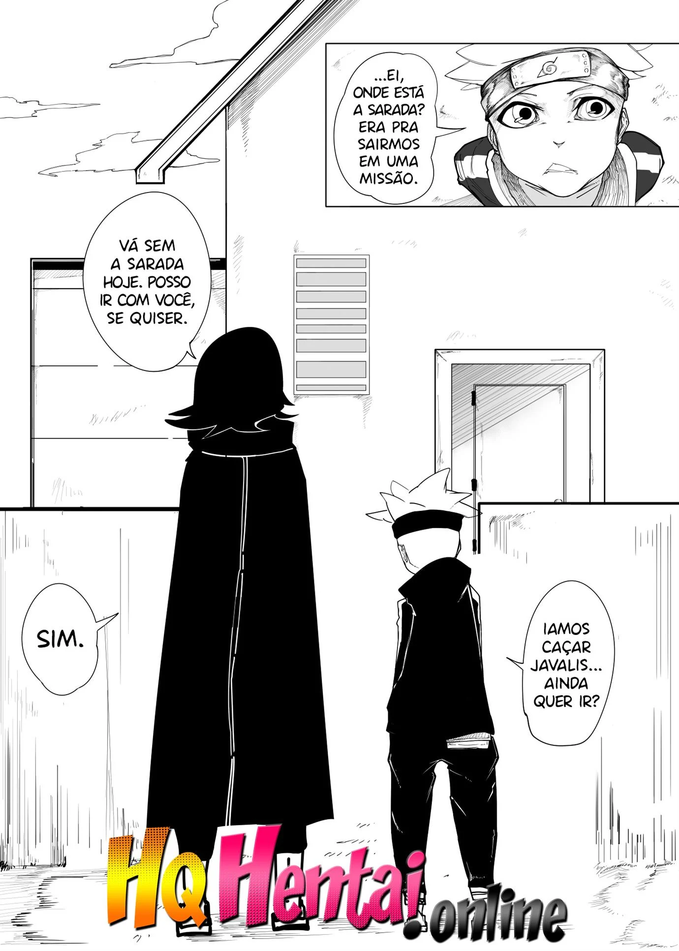 Sarada saciando o desejo de Sakura &ndash; Hentai &ndash; Tradu&ccedil;&atilde;o Completa