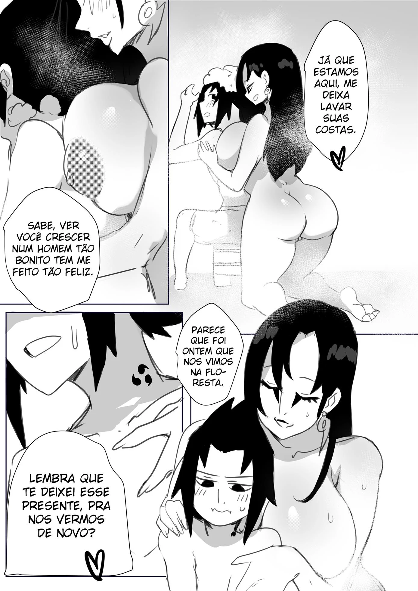 Sasuke e a Milf Orochimaru &ndash; Peit&otilde;es &ndash; Completo e traduzido