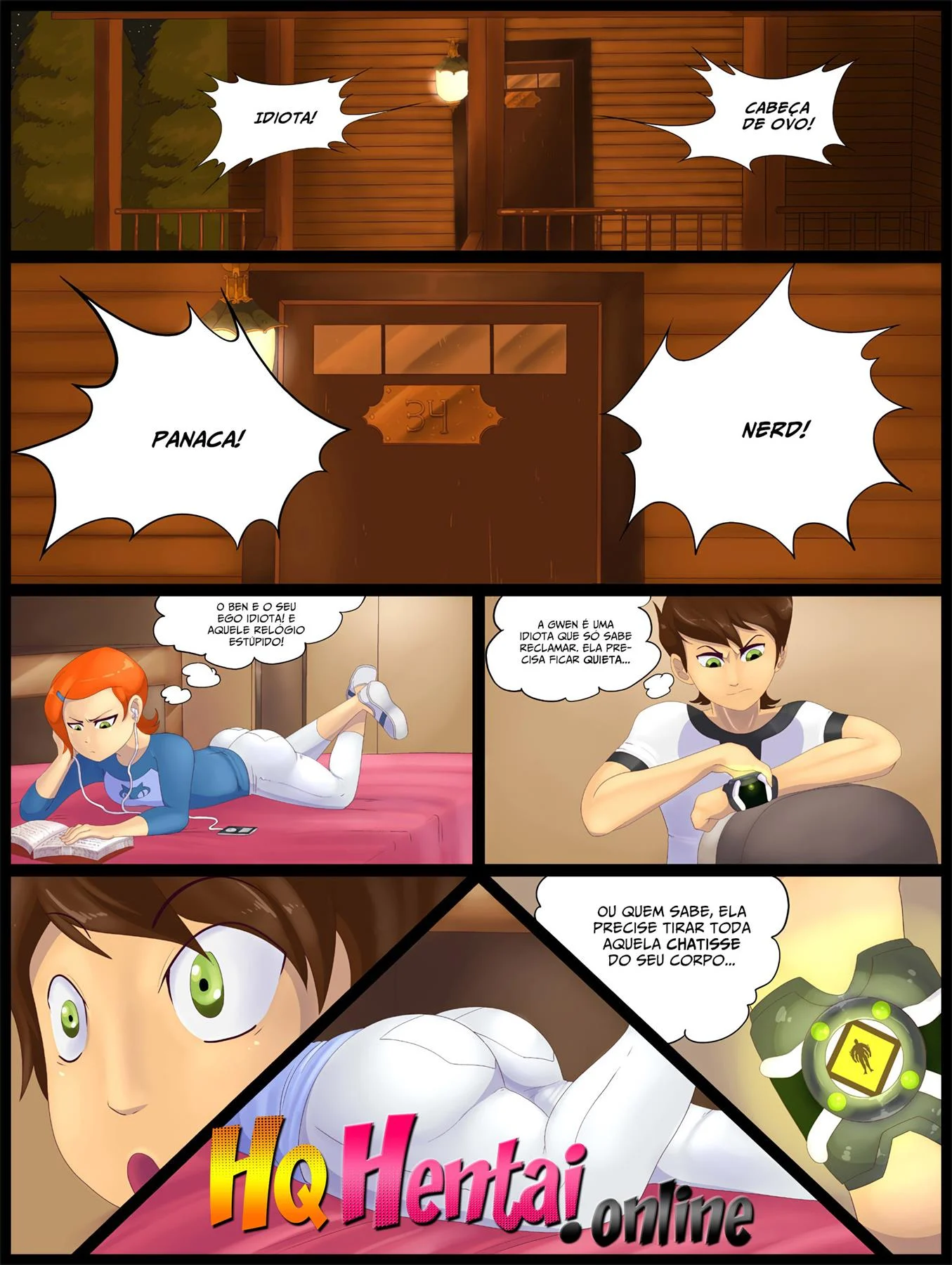 Se vingando da prima &ndash; HQ Porn&ocirc; &ndash; Tradu&ccedil;&atilde;o Completa