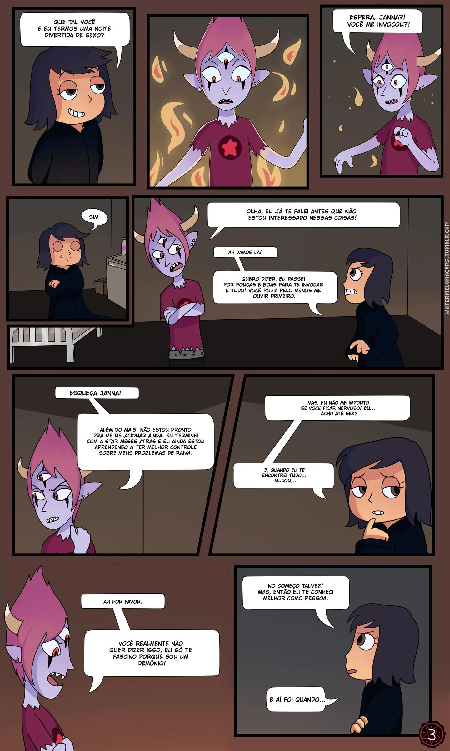 Seu desejo &eacute; uma ordem &ndash; Novinho &ndash; Ler Quadrinho Completos