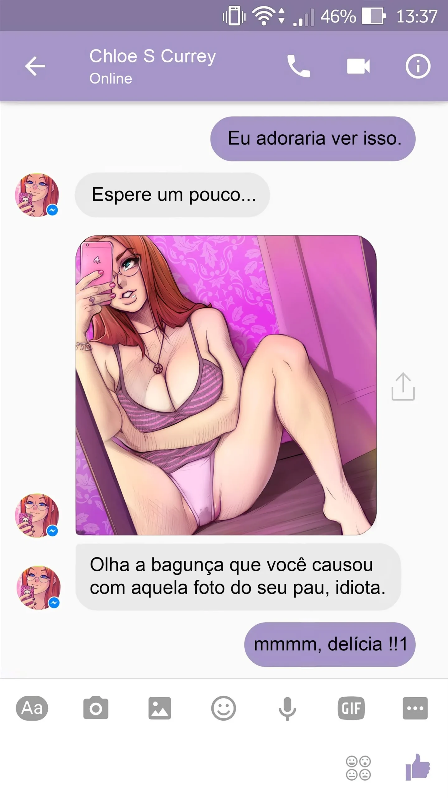 Sexo com Chloe pelo Whatsapp &ndash; HQ de Sexo &ndash; Exclusivo aqui