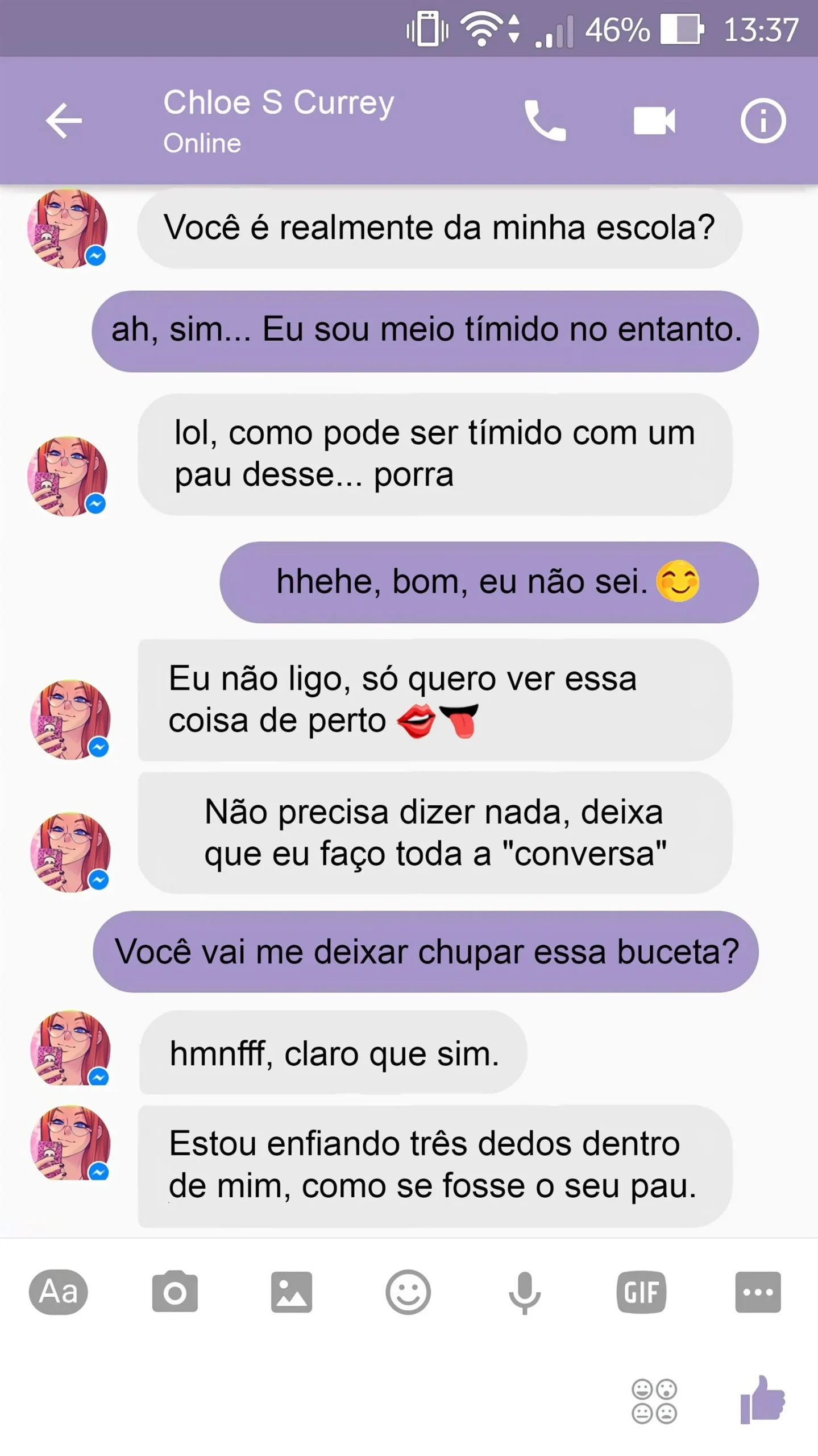 Sexo com Chloe pelo Whatsapp &ndash; HQ de Sexo &ndash; Exclusivo aqui