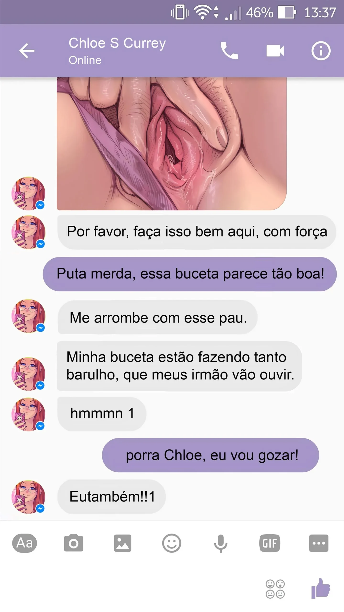 Sexo com Chloe pelo Whatsapp &ndash; HQ de Sexo &ndash; Exclusivo aqui