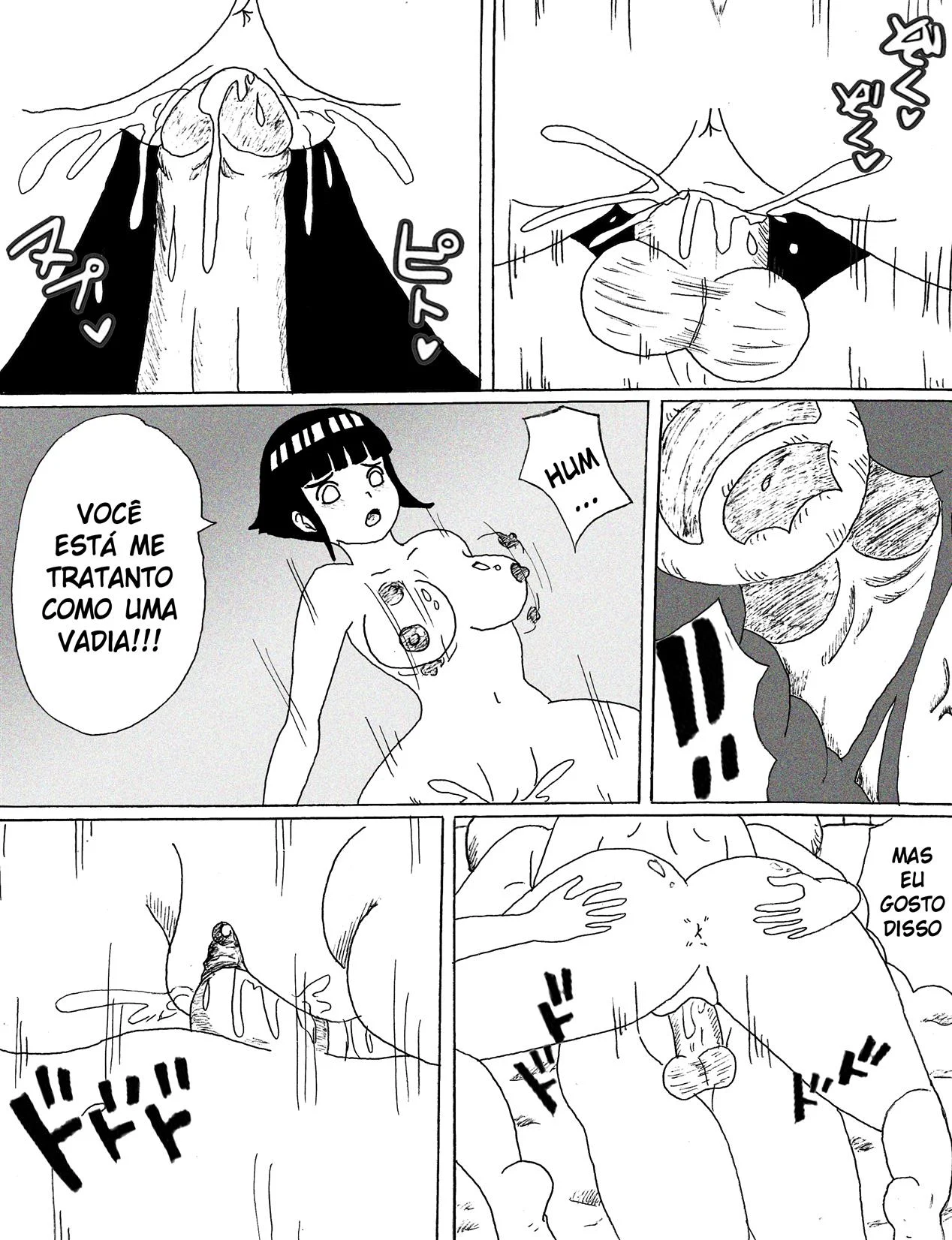 Sexo dos Hyugas 2 &ndash; Gozando Dentro &ndash; Ler Quadrinho Completos