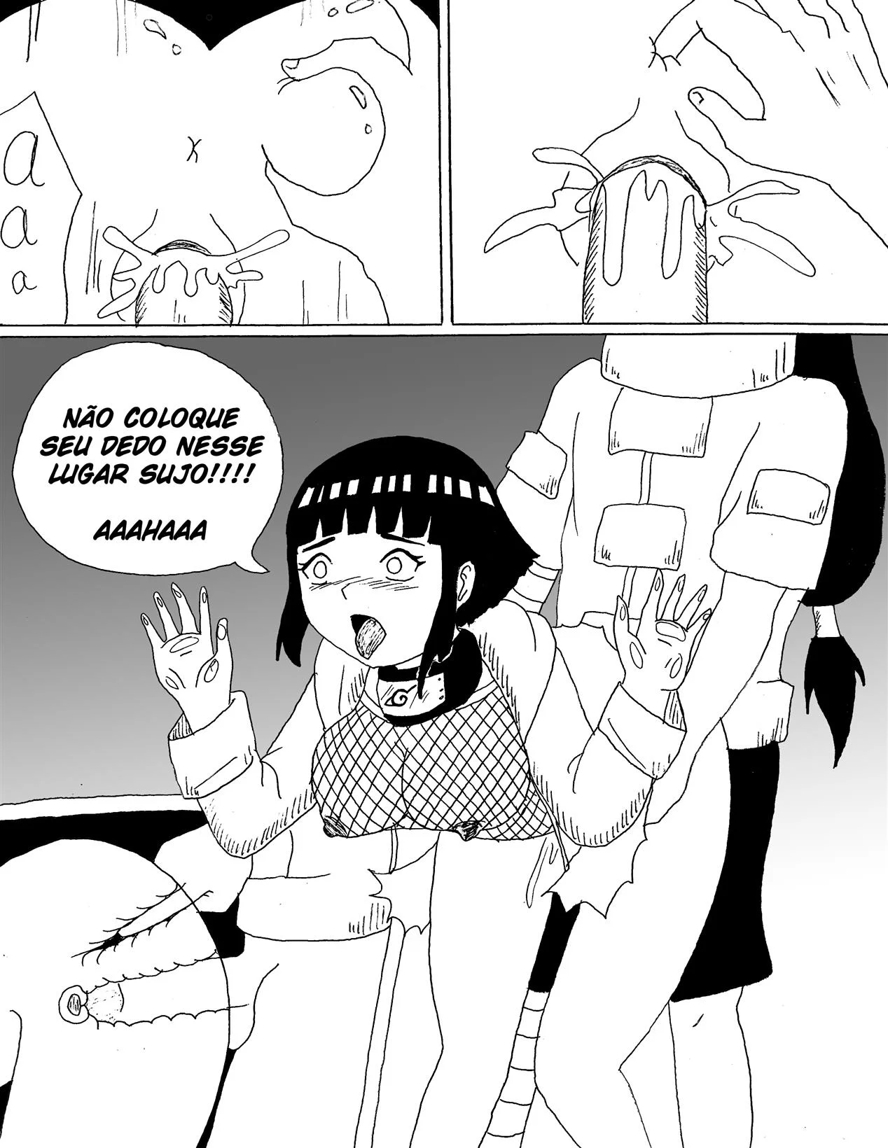 Sexo dos Hyugas 2 &ndash; Gozando Dentro &ndash; Ler Quadrinho Completos