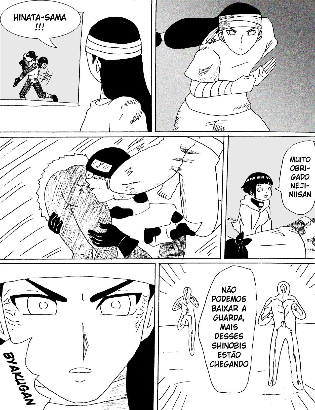 Sexo dos Hyugas 2 &ndash; Gozando Dentro &ndash; Ler Quadrinho Completos