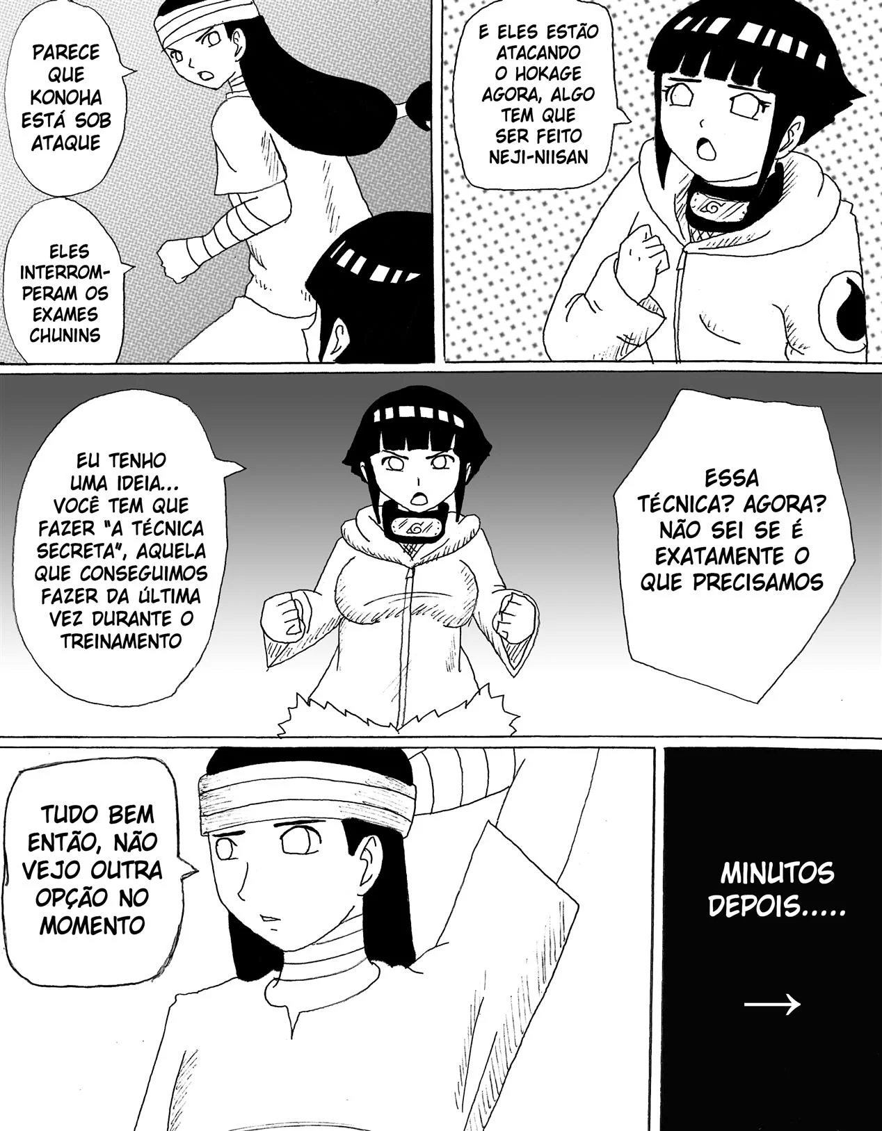 Sexo dos Hyugas 2 &ndash; Gozando Dentro &ndash; Ler Quadrinho Completos