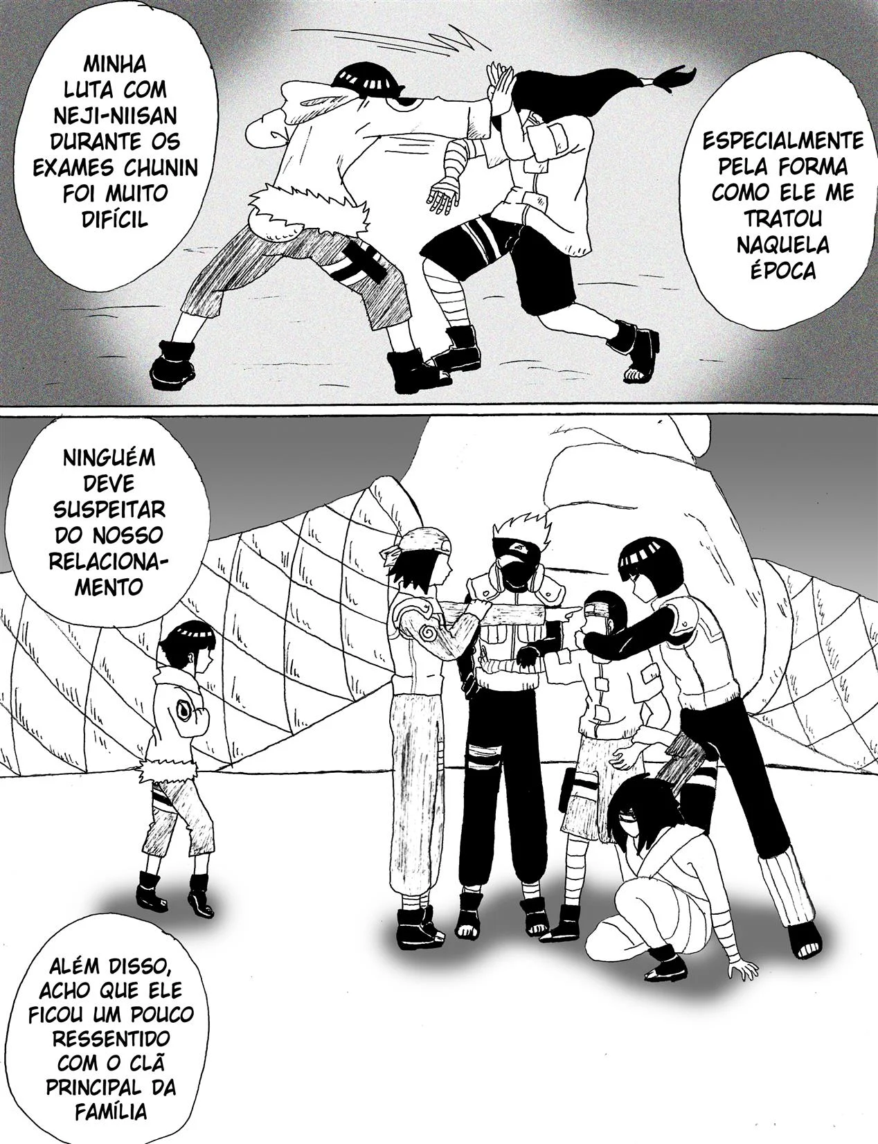 Sexo dos Hyugas 2 &ndash; Gozando Dentro &ndash; Ler Quadrinho Completos