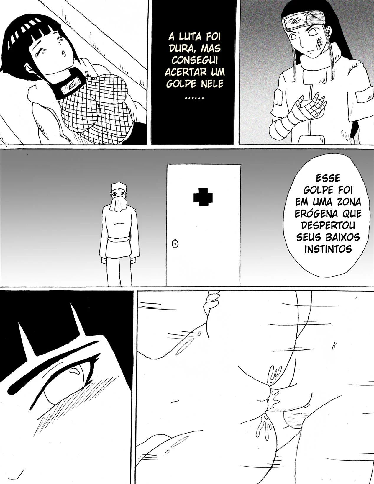 Sexo dos Hyugas 2 &ndash; Gozando Dentro &ndash; Ler Quadrinho Completos