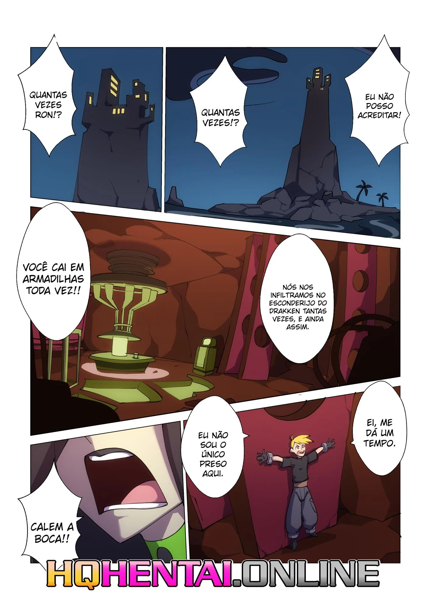 Shego em chamas &ndash; Gozando Dentro &ndash; Sem Censura