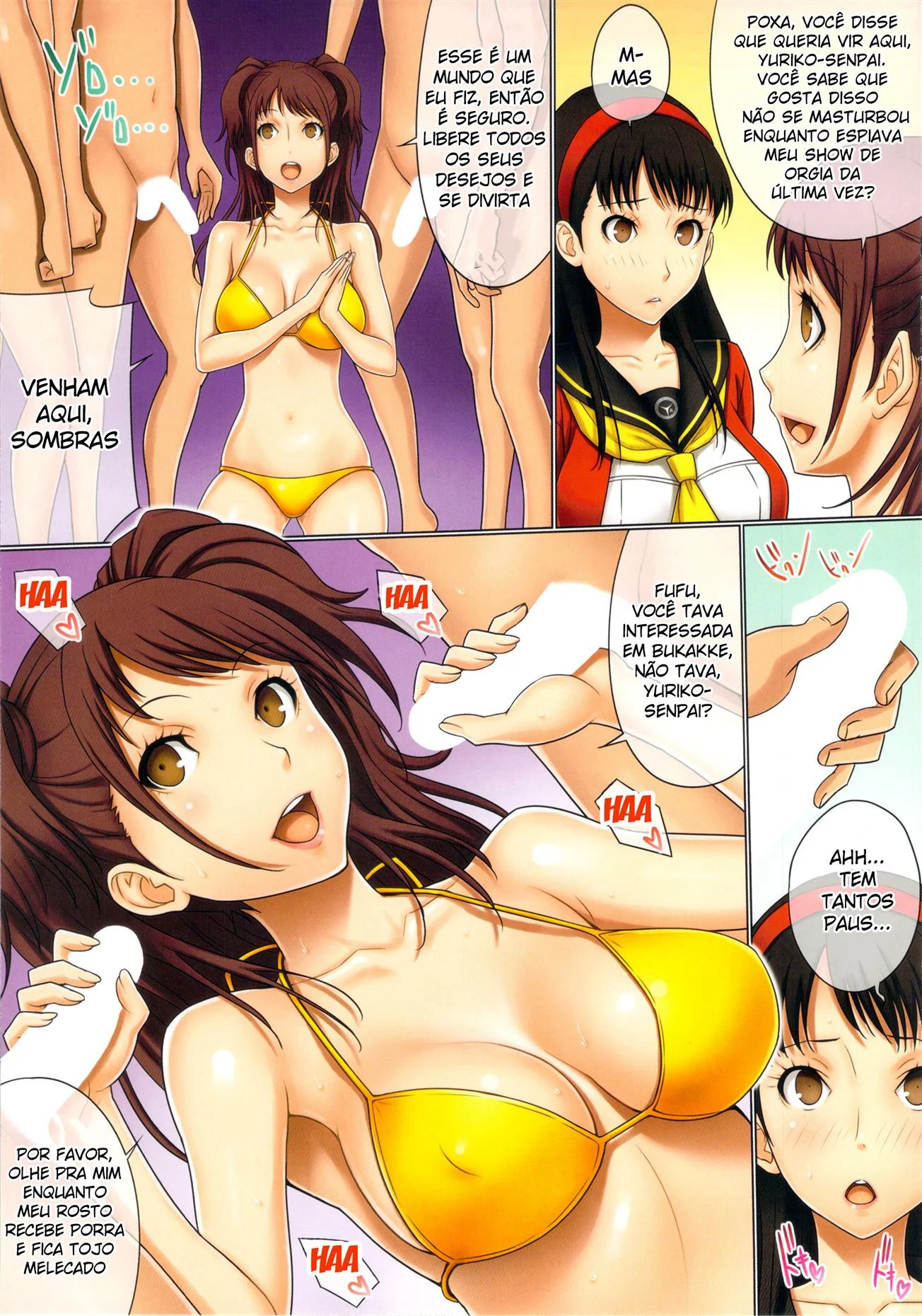 Show do Bukkake – Persona 4 Hentai – PT-BR Show do Bukkake – Persona 4 Hentai – PT-BR