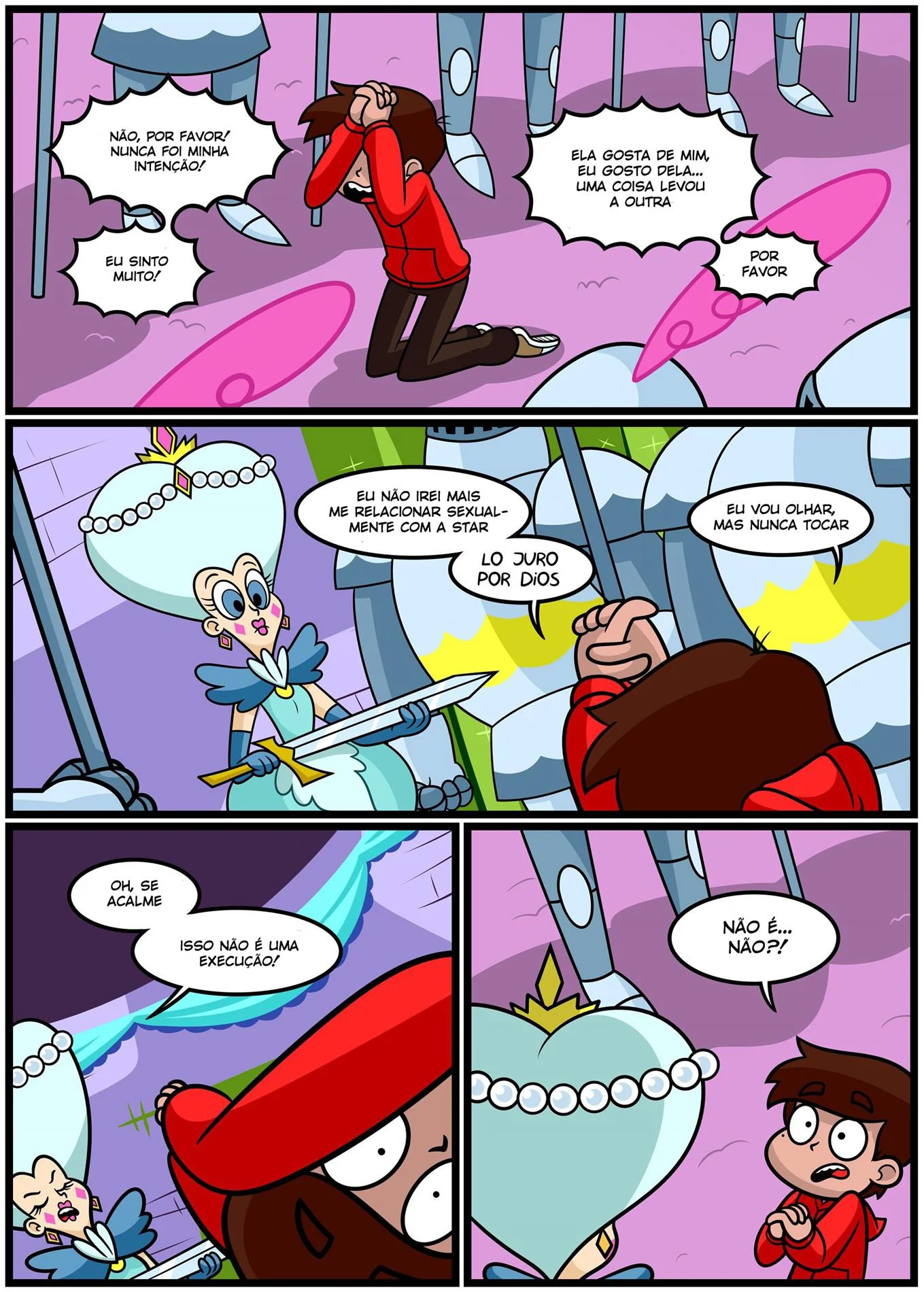 Sozinho com a Rainha – Femdom – Hentai em Português