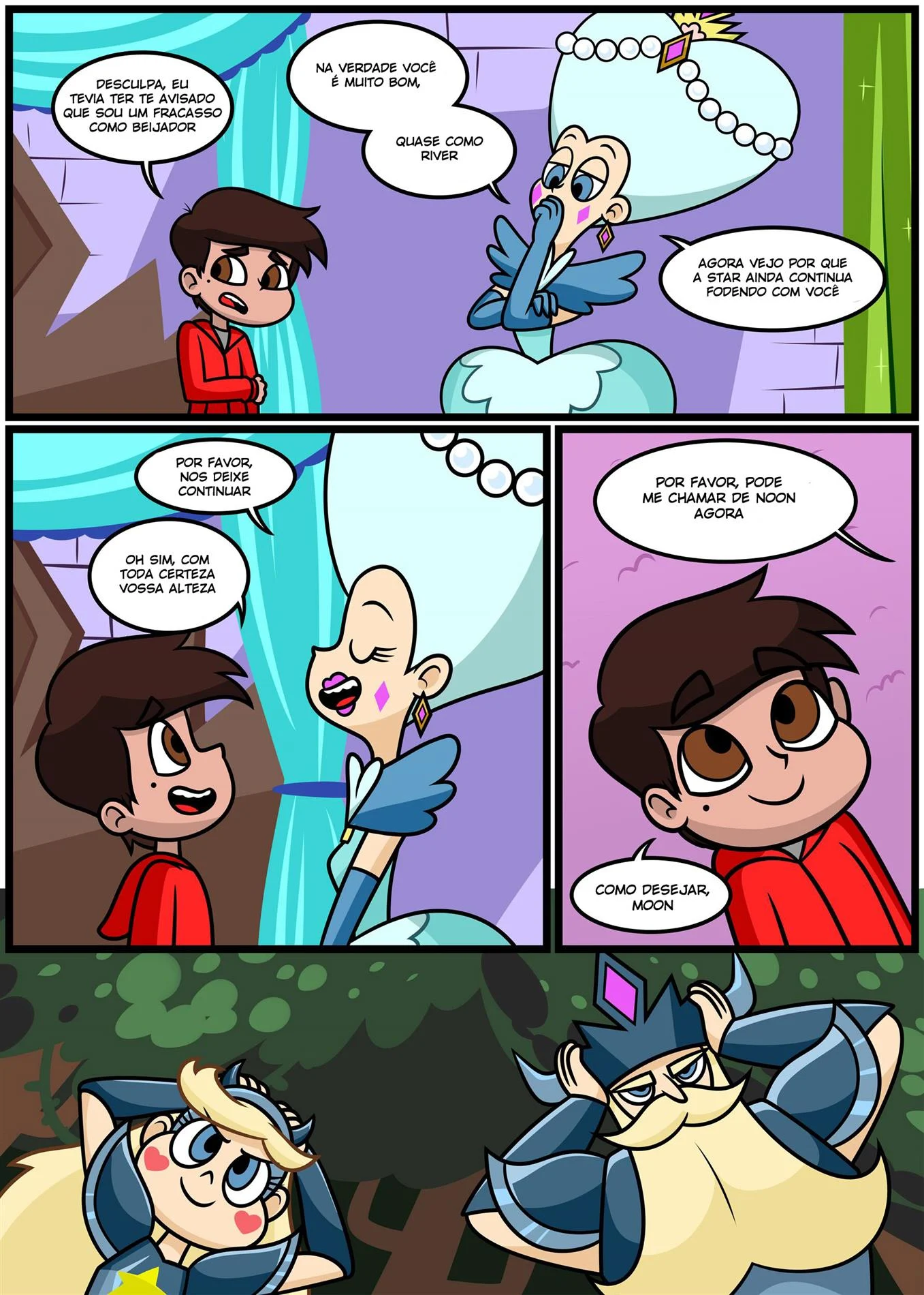 Sozinho com a Rainha – Femdom – Hentai em Português