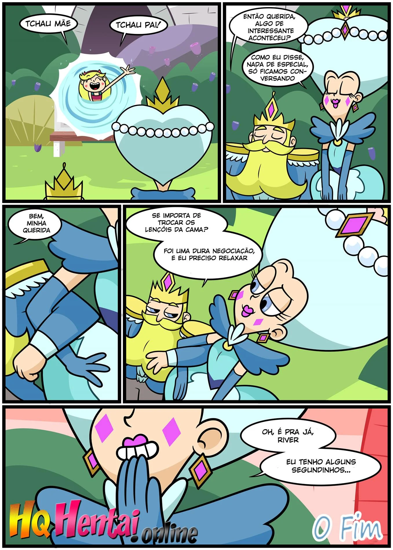 Sozinho com a Rainha – Femdom – Hentai em Português