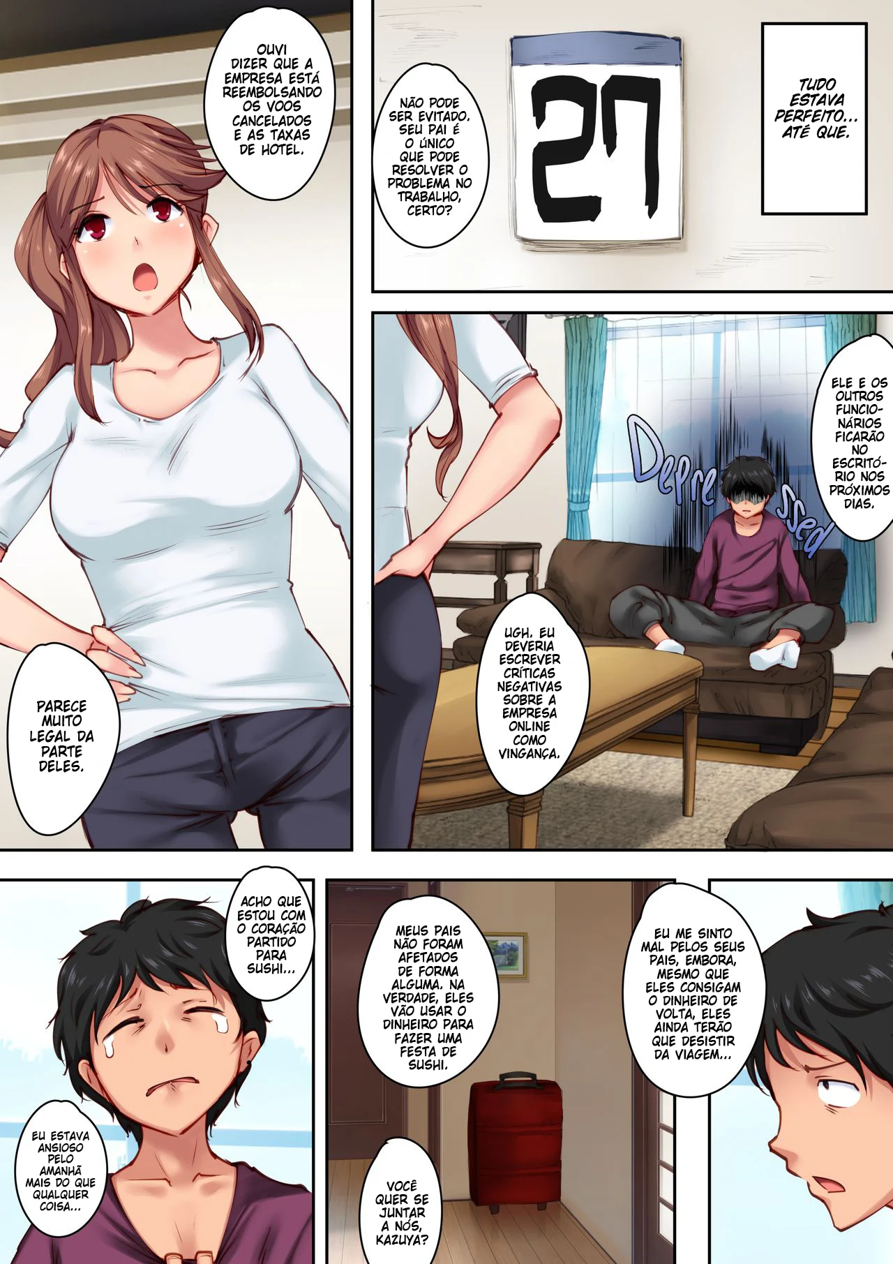 Sozinho em casa com a amiga de inf&acirc;ncia &ndash; Hentai Sem Censura &ndash; Exclusivo aqui