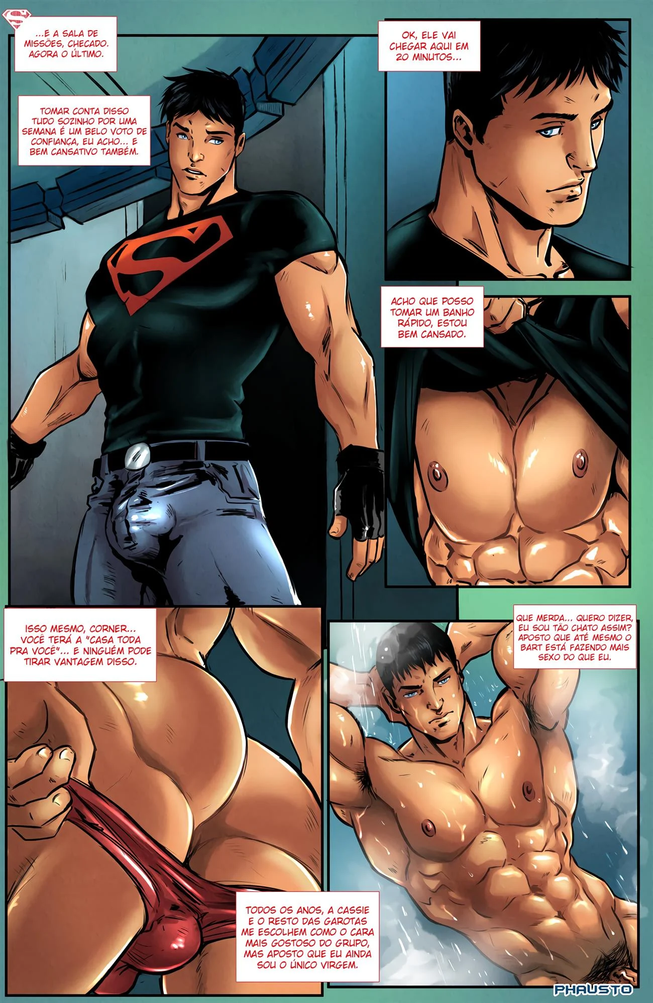 Superboy &ndash; Cartoon &ndash; Completo e traduzido