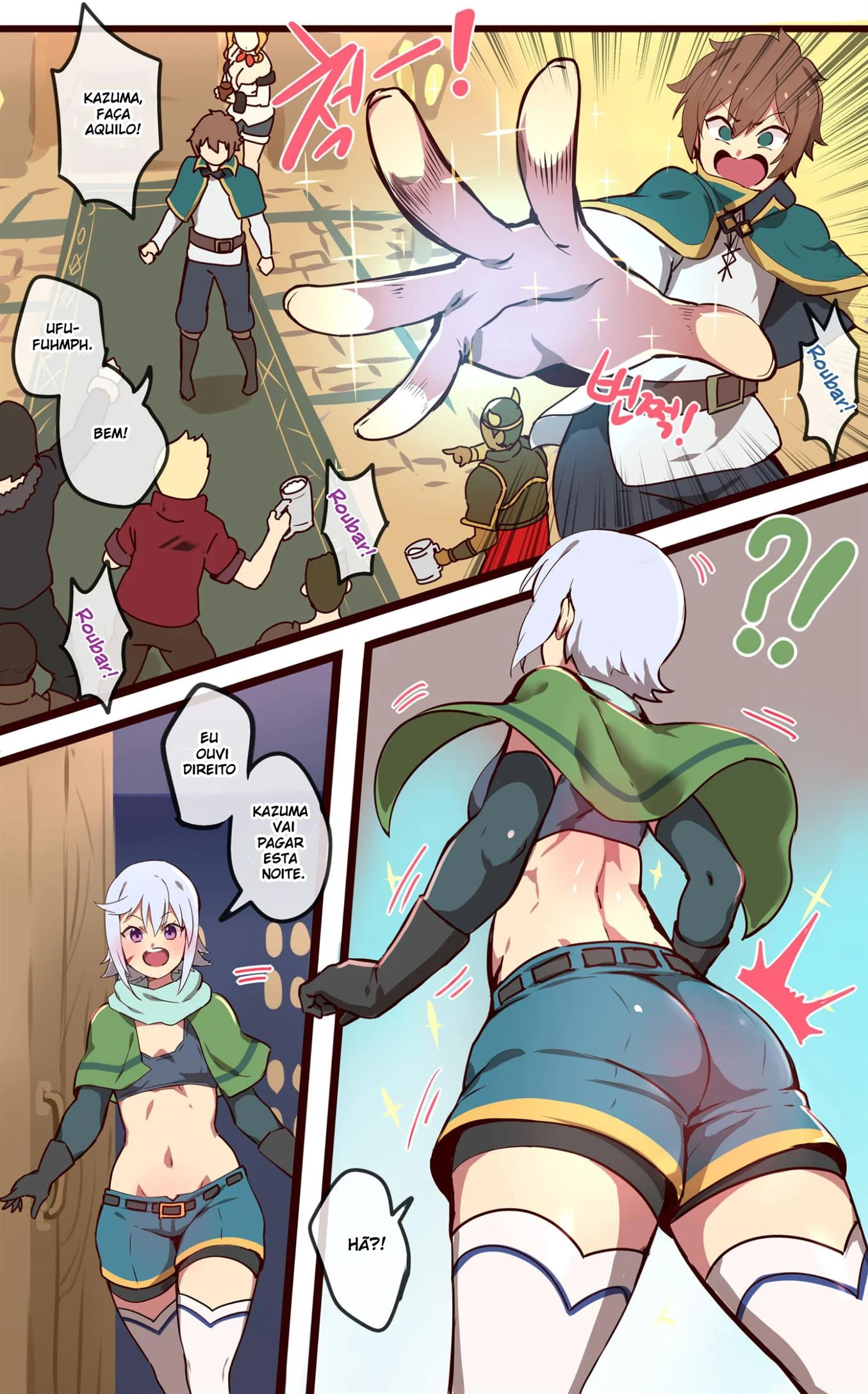 Suruba no Bar &ndash; Doujin &ndash; Tradu&ccedil;&atilde;o Completa