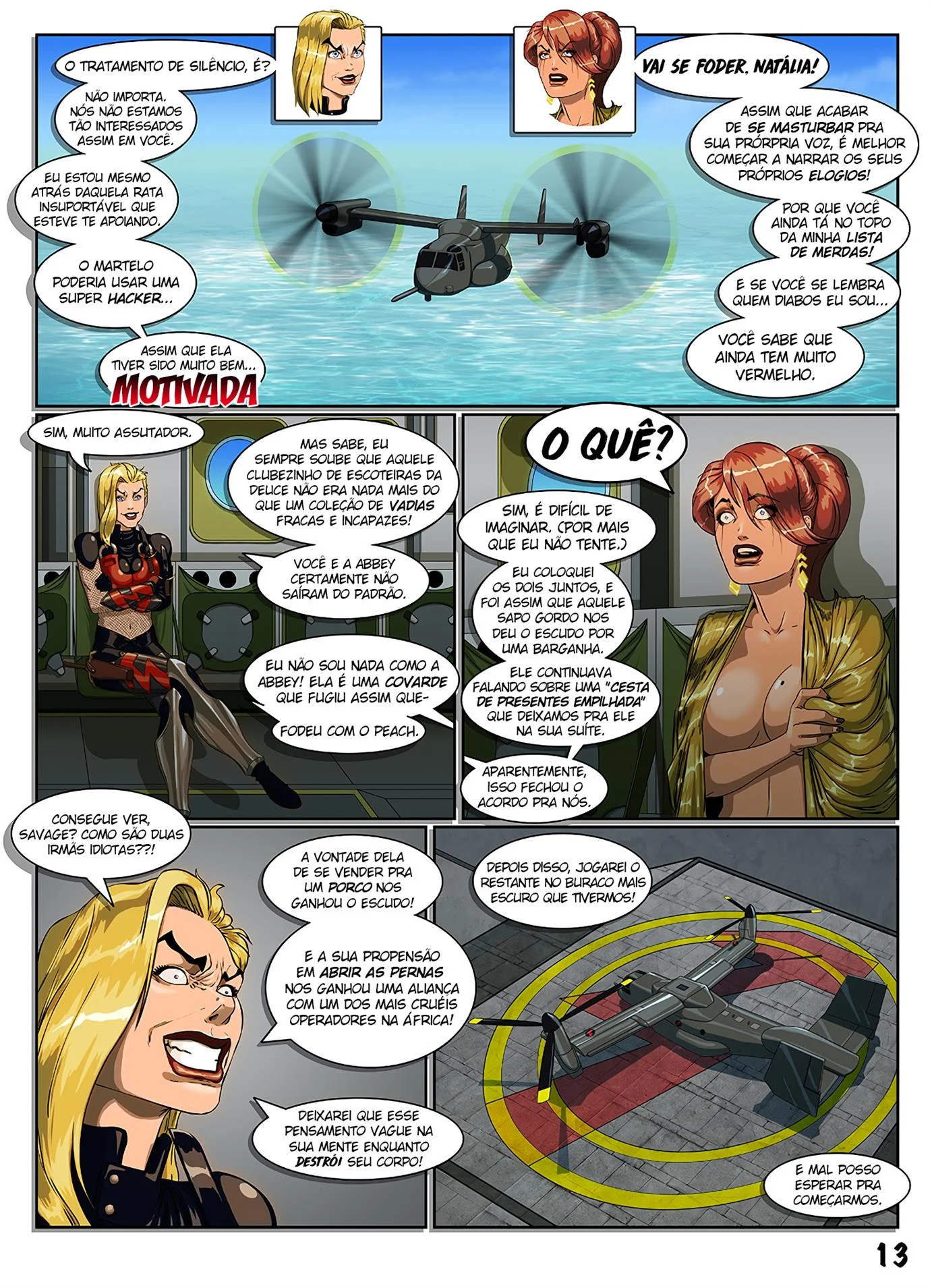 Sydney e o Coronel Gisabo &ndash; Gozando Dentro &ndash; Tradu&ccedil;&atilde;o Nacional