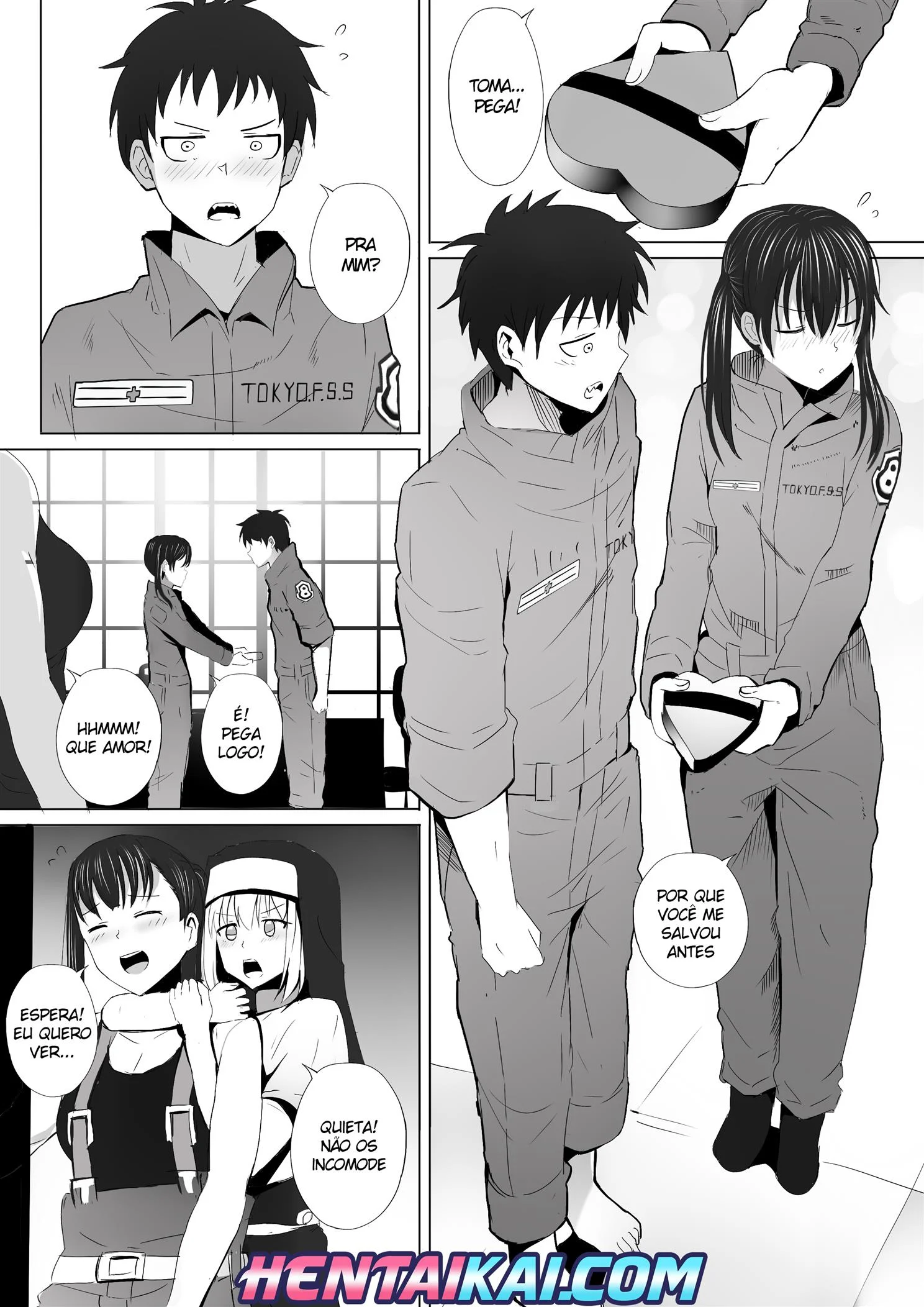 Tamaki a Bombeiro Safada &ndash; Fire Force Hentai &ndash; Novo HQ