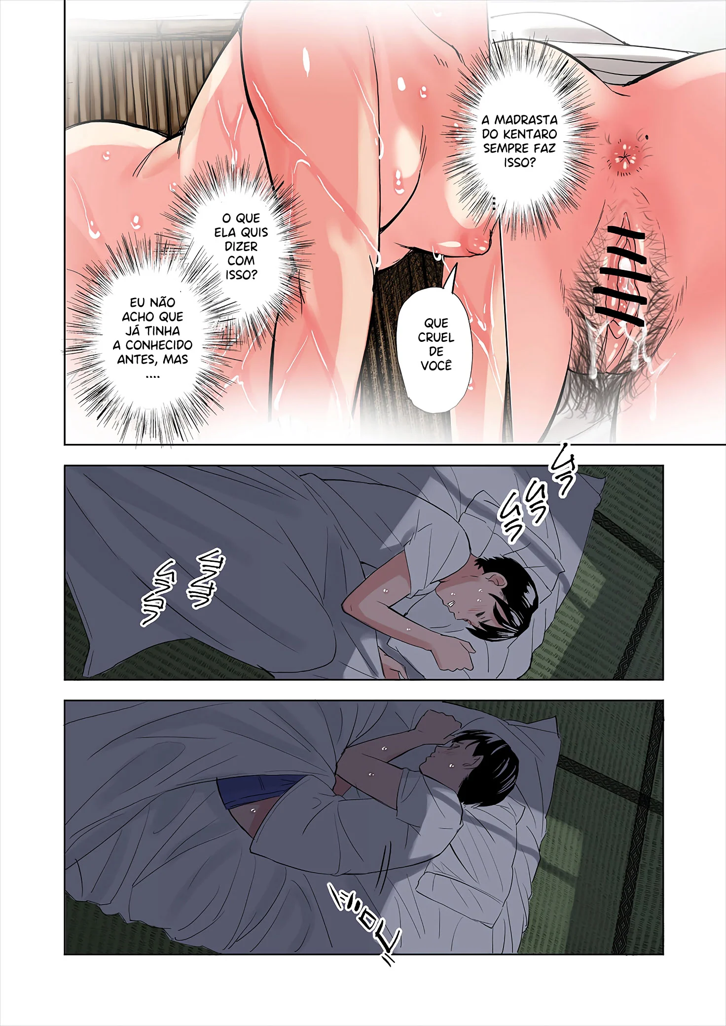 Tenta&ccedil;&atilde;o com a madrasta e irm&atilde; do meu amigo &ndash; Doujin &ndash; Em Portugu&ecirc;s