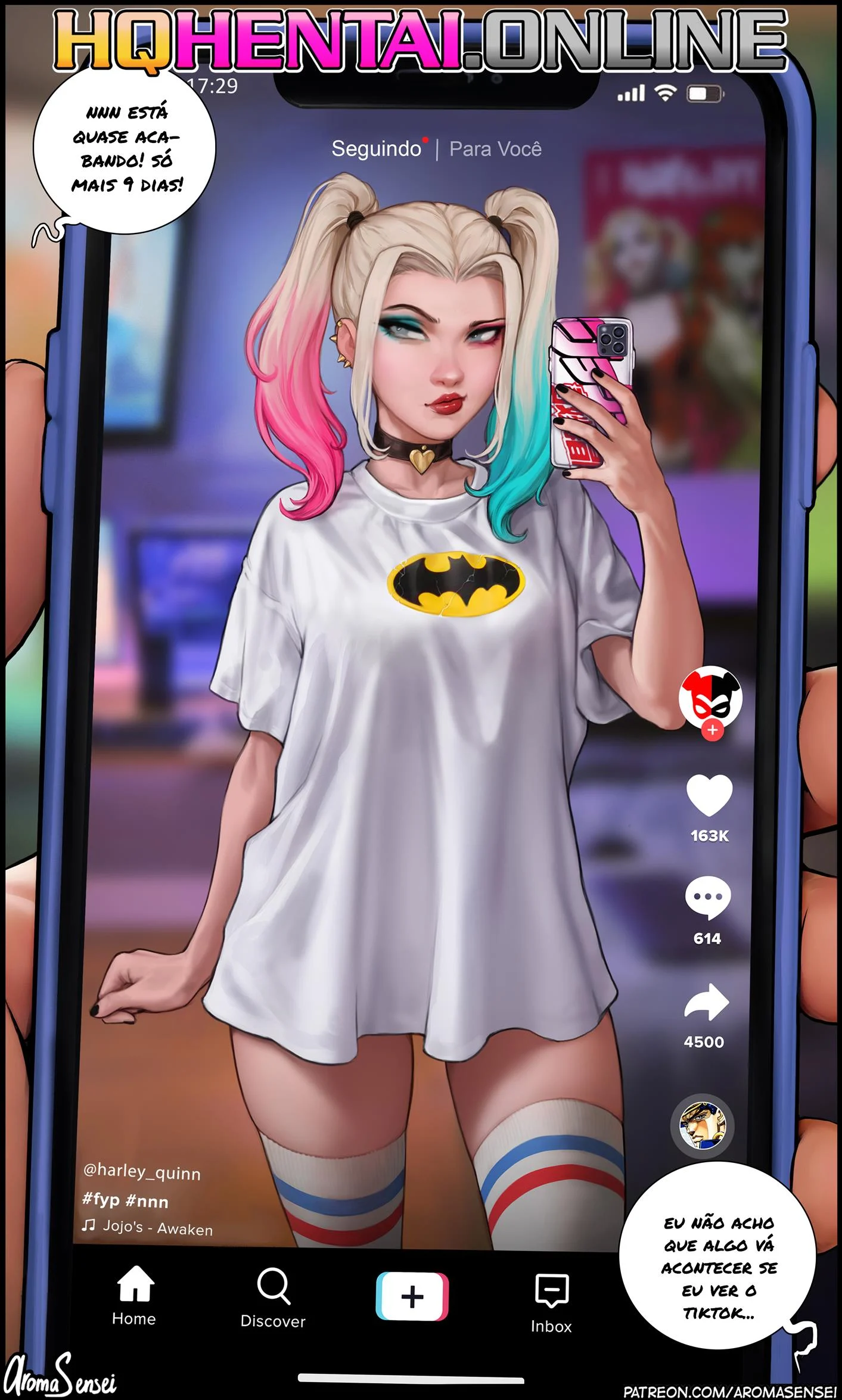 TikTok da Arlequina &ndash; Hentai Sem Censura &ndash; Todo em PT-BR