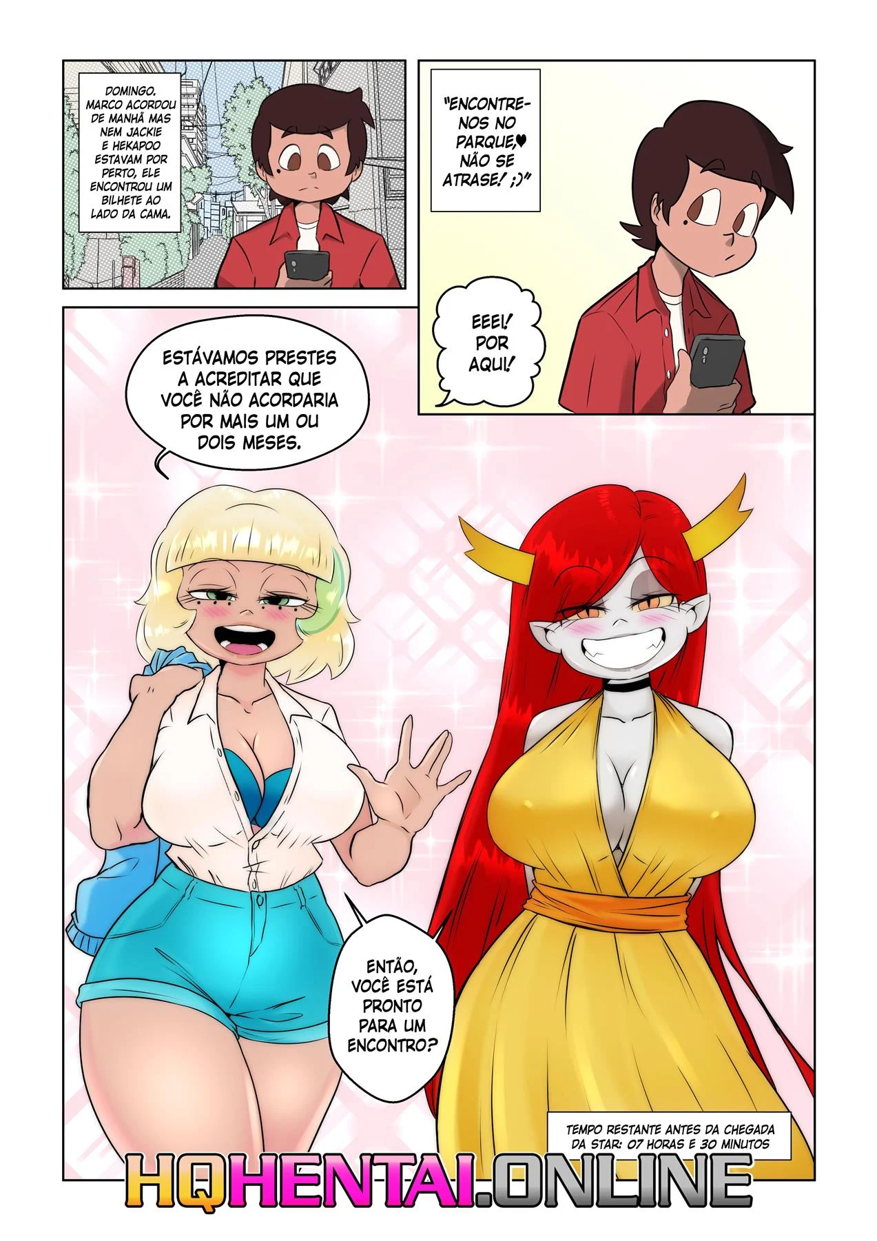 Trai&ccedil;&atilde;o no fim de semana &ndash; Gozando Dentro &ndash; Quadrinho De Sexo Em PT-BR