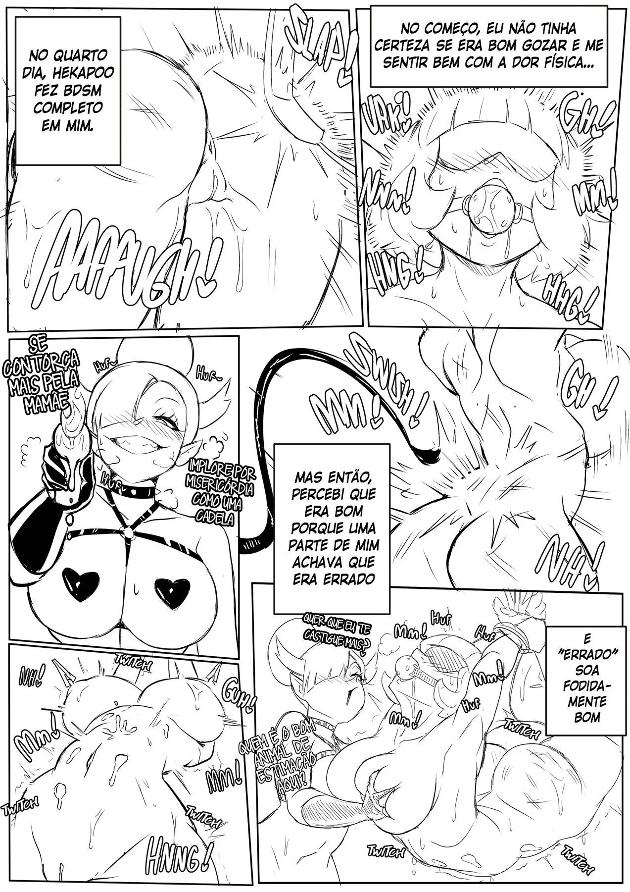 Trai&ccedil;&atilde;o no fim de semana &ndash; Gozando Dentro &ndash; Quadrinho De Sexo Em PT-BR