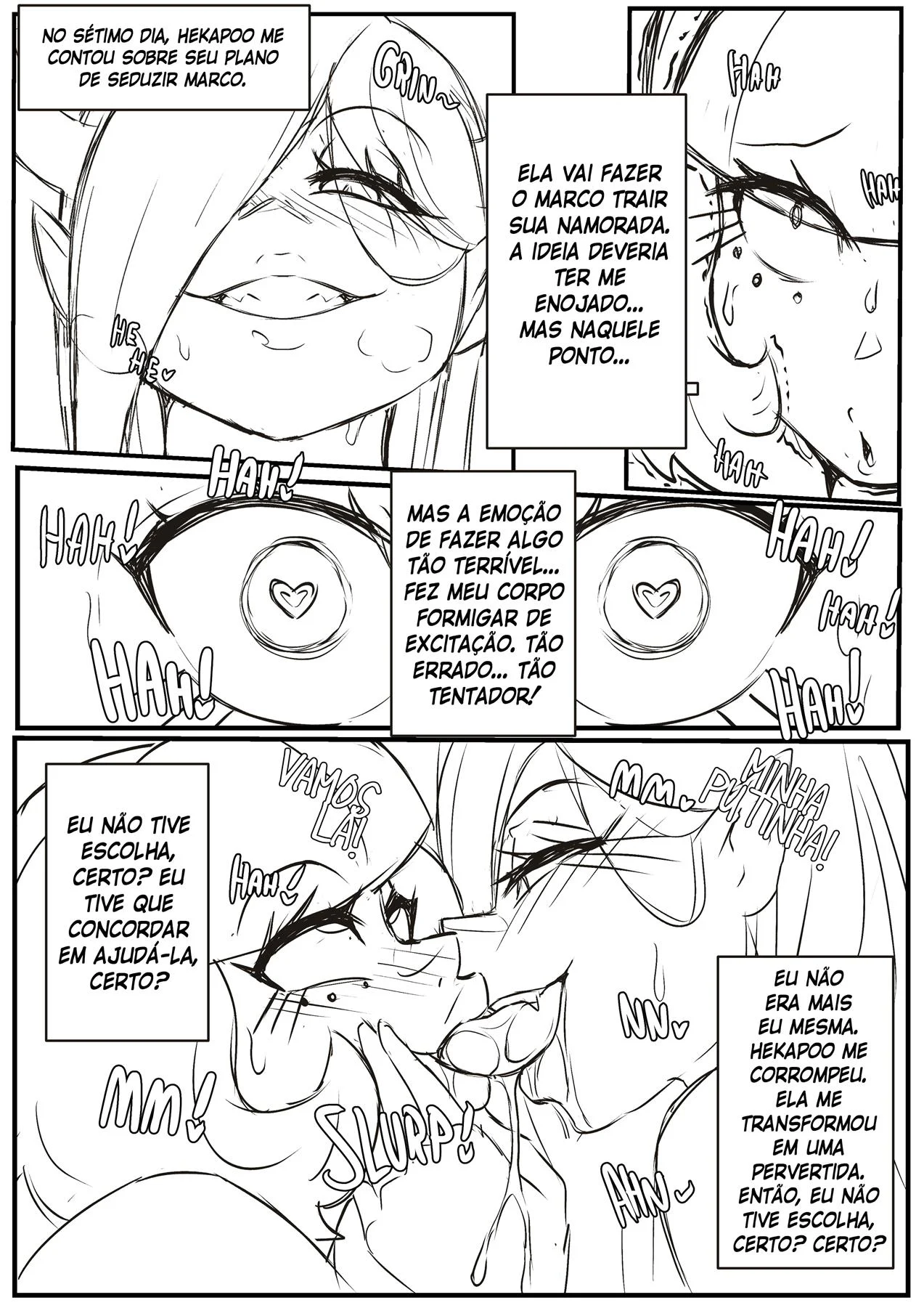 Trai&ccedil;&atilde;o no fim de semana &ndash; Gozando Dentro &ndash; Quadrinho De Sexo Em PT-BR