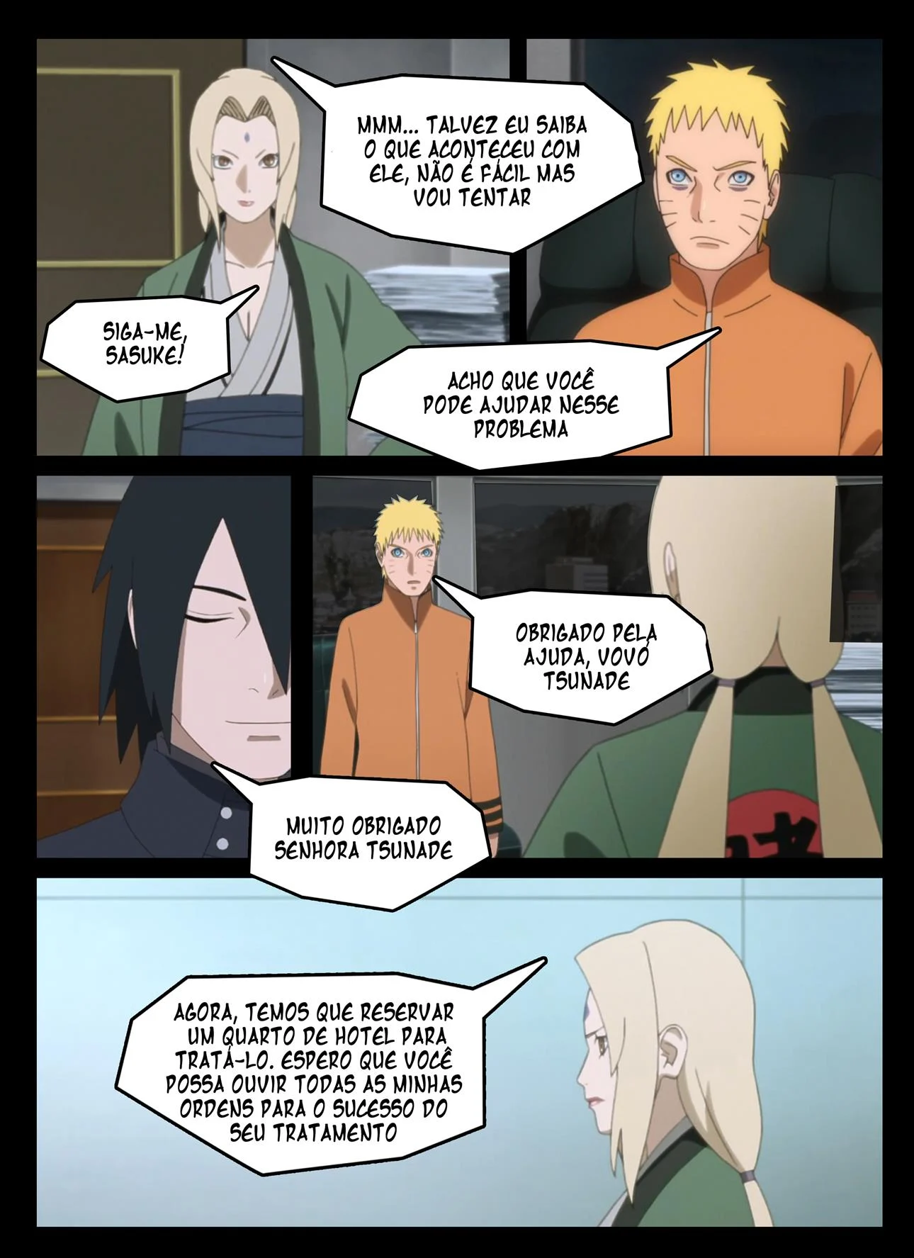Tratamento Especial de Tsunade &ndash; Boquete &ndash; Ler Quadrinho Completos