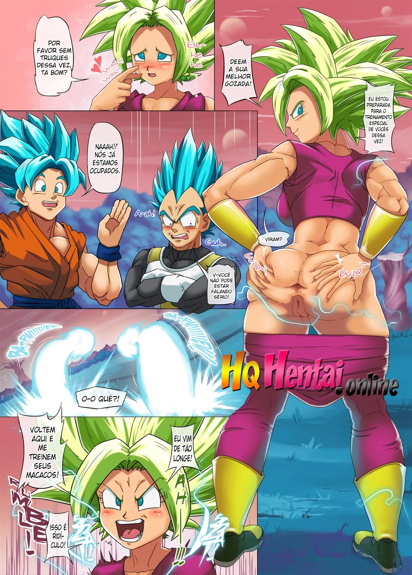 Treinamento de Kefla &ndash; Kefla Hentai &ndash; SuperHQ