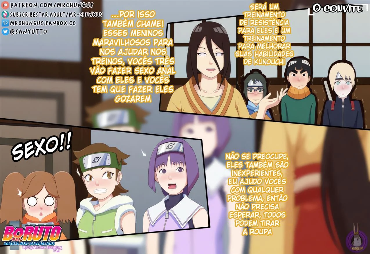 Treinamento especial na casa Hyuga &ndash; Yuri &ndash; Tradu&ccedil;&atilde;o revisada