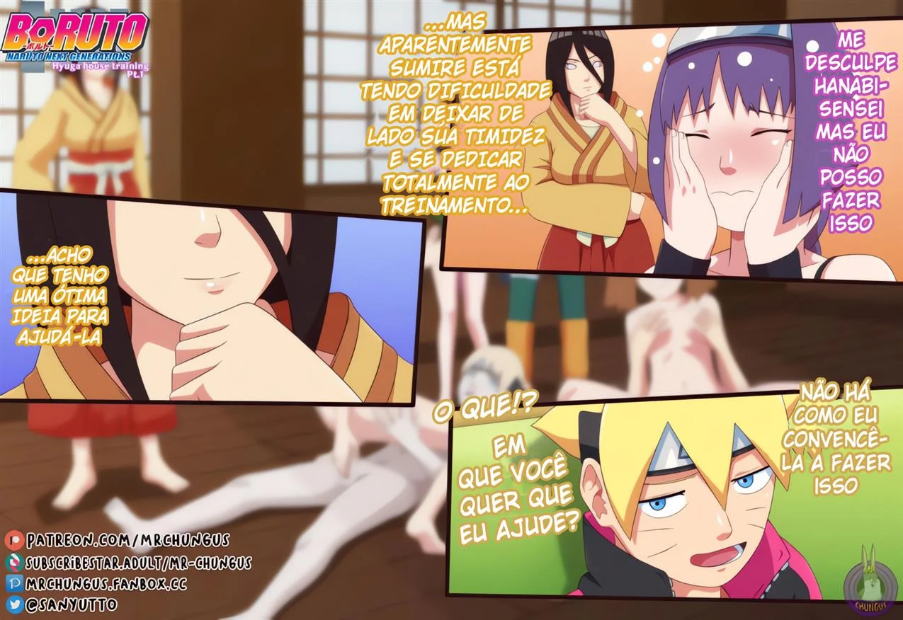 Treinamento especial na casa Hyuga &ndash; Yuri &ndash; Tradu&ccedil;&atilde;o revisada