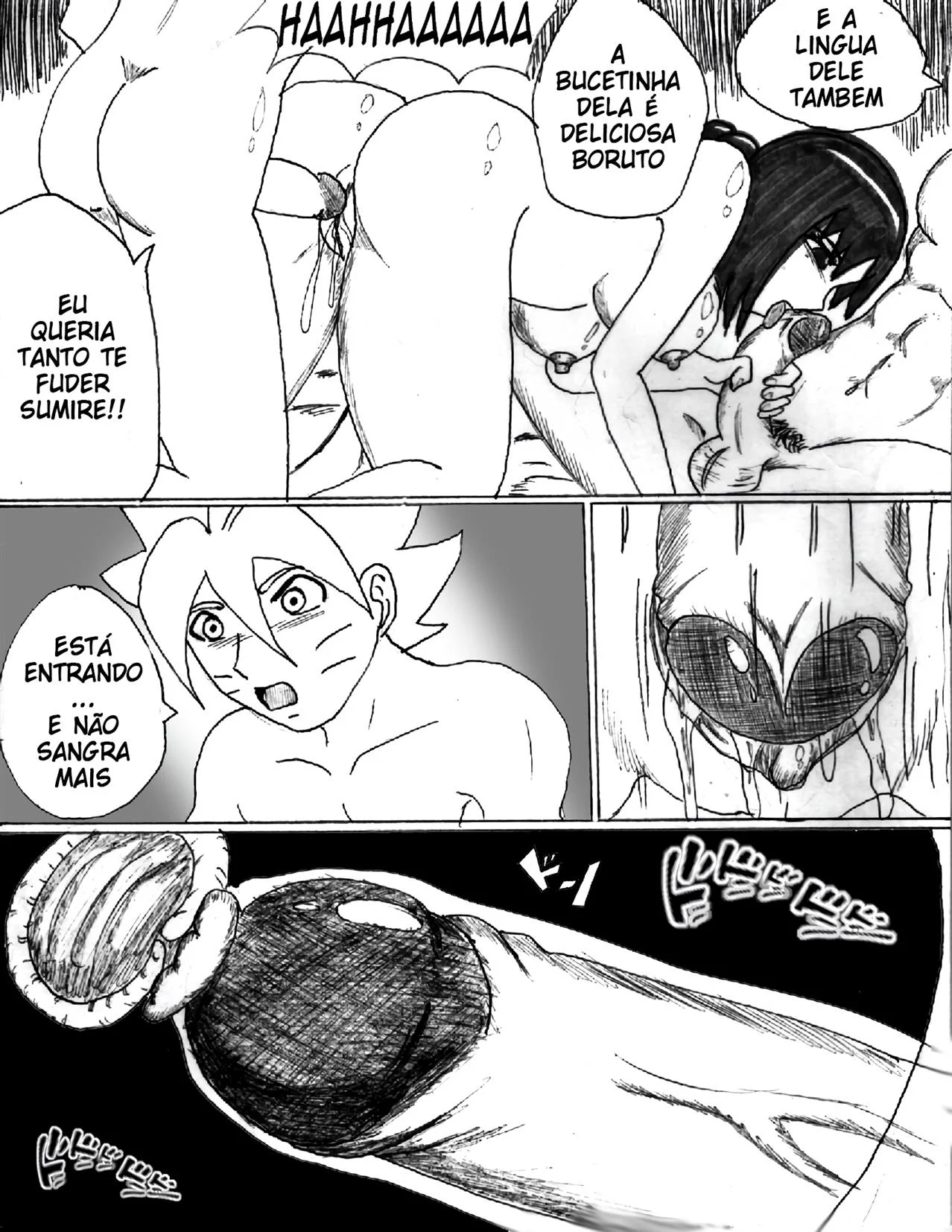 Treinamento Sexual na casa do Hokage &ndash; Virgem &ndash; Legendas em PT-BR