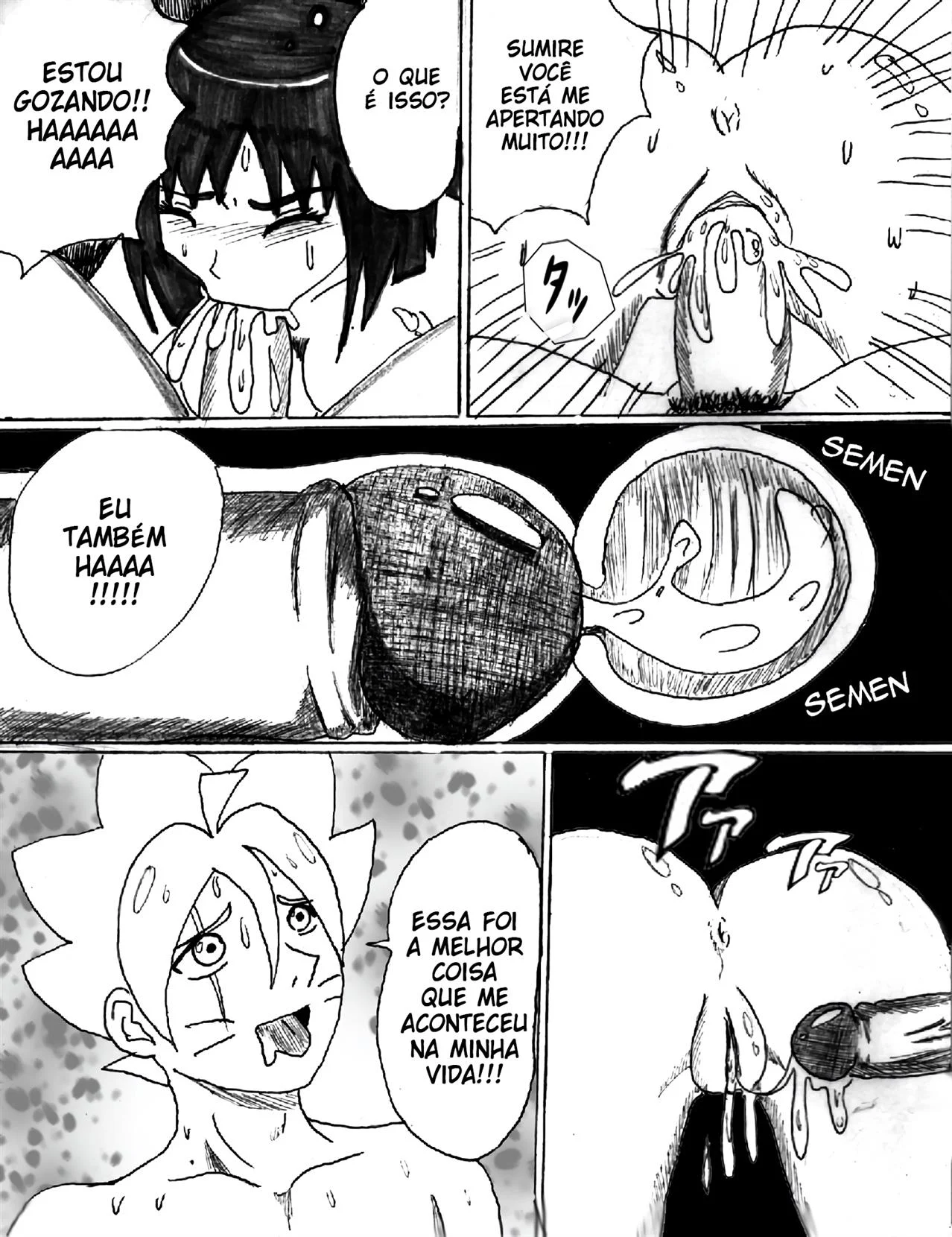 Treinamento Sexual na casa do Hokage &ndash; Virgem &ndash; Legendas em PT-BR