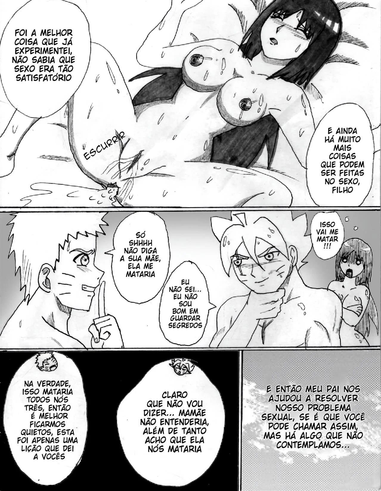 Treinamento Sexual na casa do Hokage &ndash; Virgem &ndash; Legendas em PT-BR