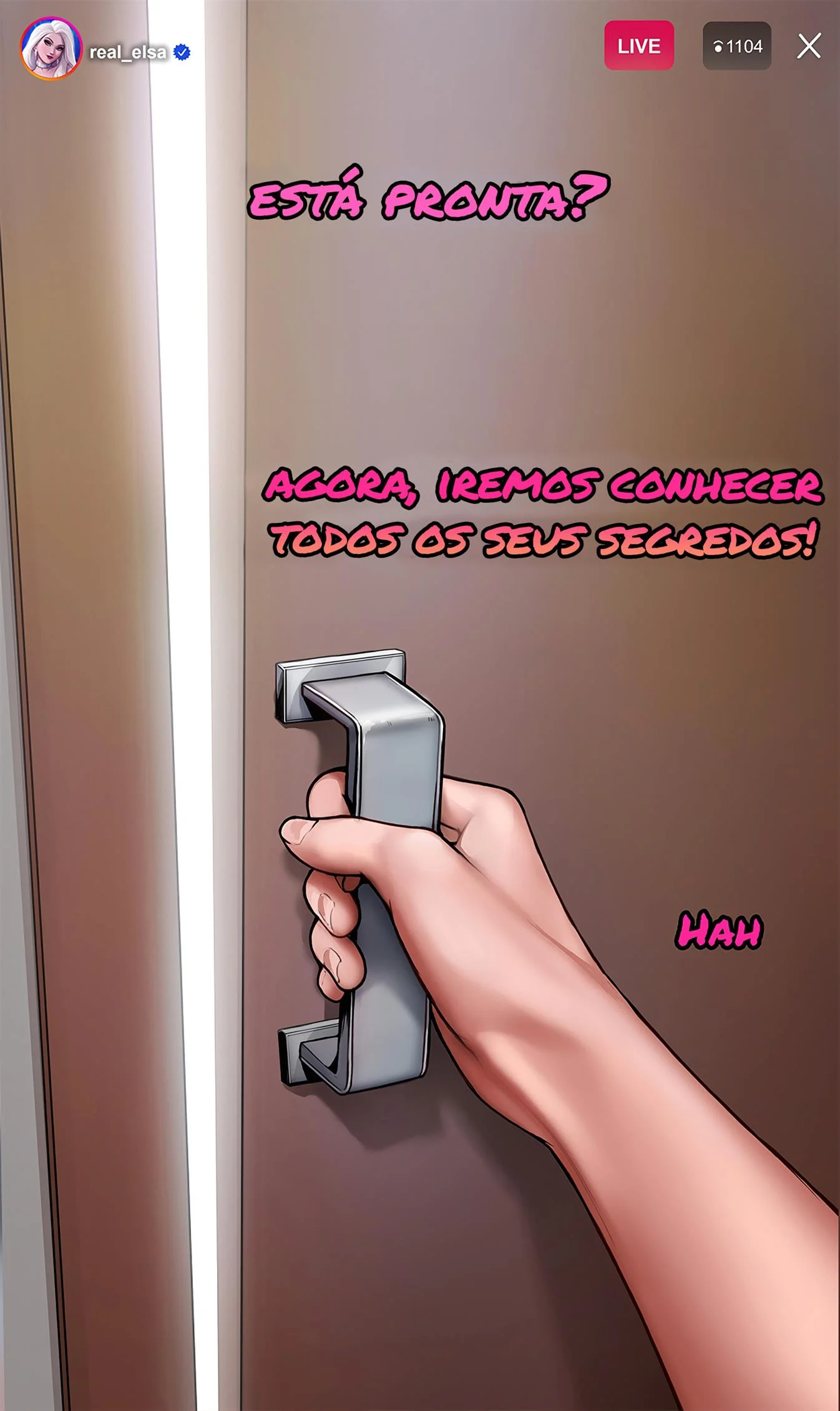 Treinando com Elsa &ndash; Gozando Dentro &ndash; Em Portugu&ecirc;s