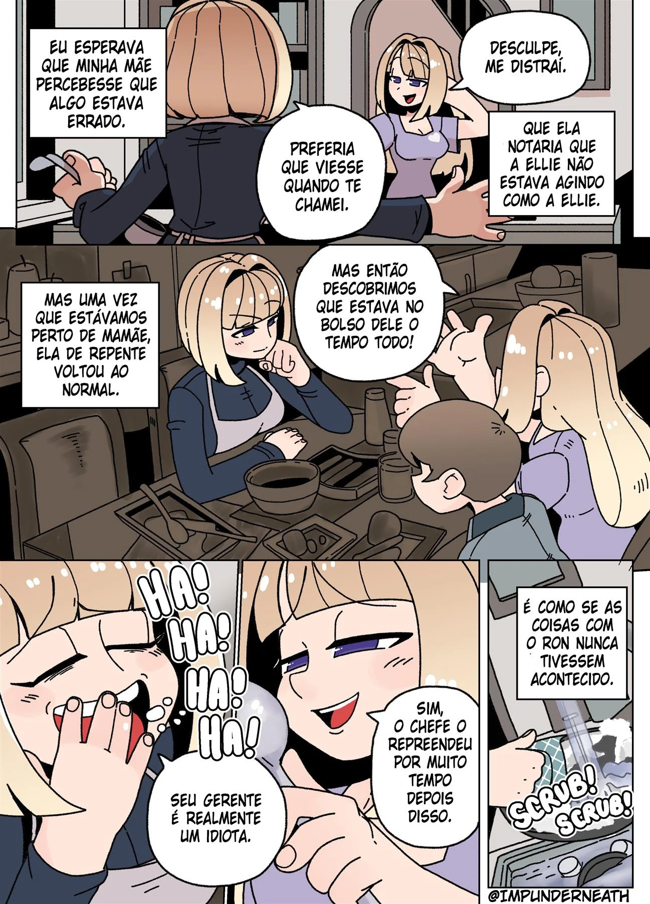 Troca de pele &ndash; HQ de Sexo &ndash; Quadrinho De Sexo Em PT-BR