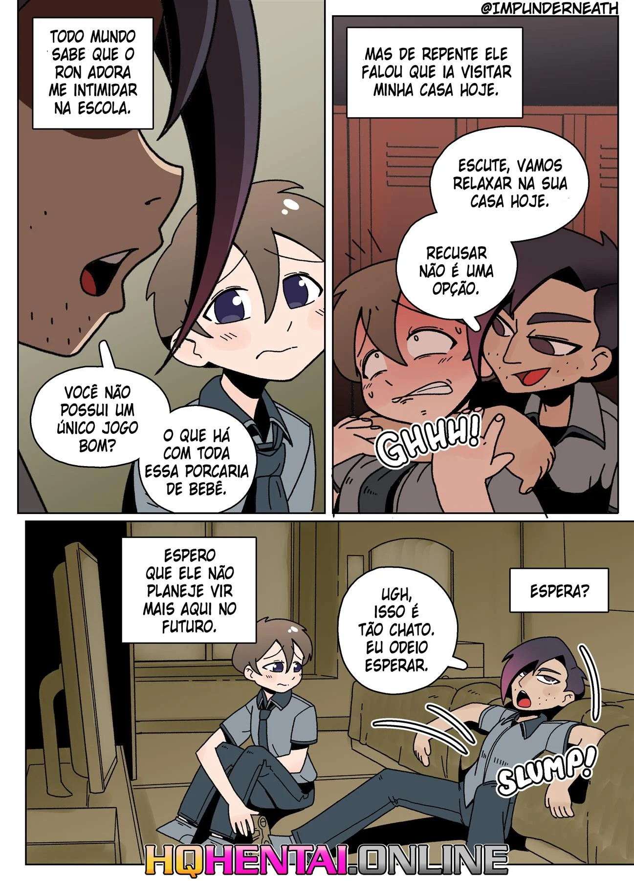 Troca de pele &ndash; HQ de Sexo &ndash; Quadrinho De Sexo Em PT-BR