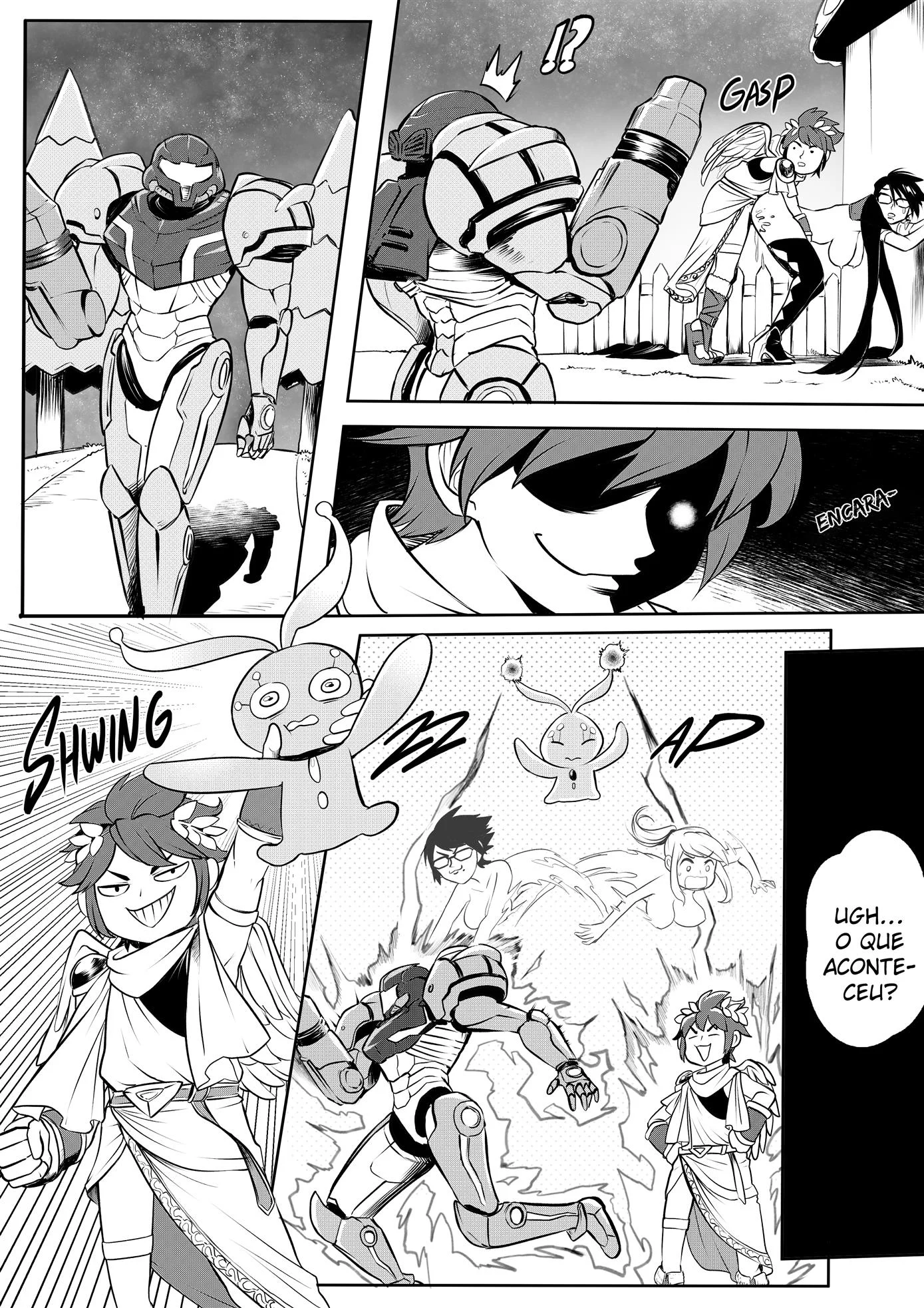 Trocando de corpo – Smash Bros Hentai – Completo e traduzido