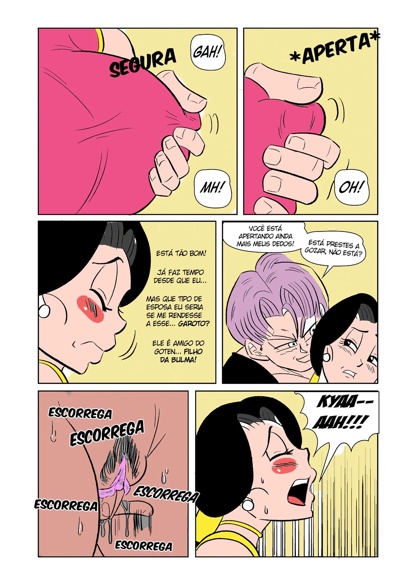 Trocando de M&atilde;es &ndash; Dragon Ball Hentai &ndash; Tradu&ccedil;&atilde;o revisada