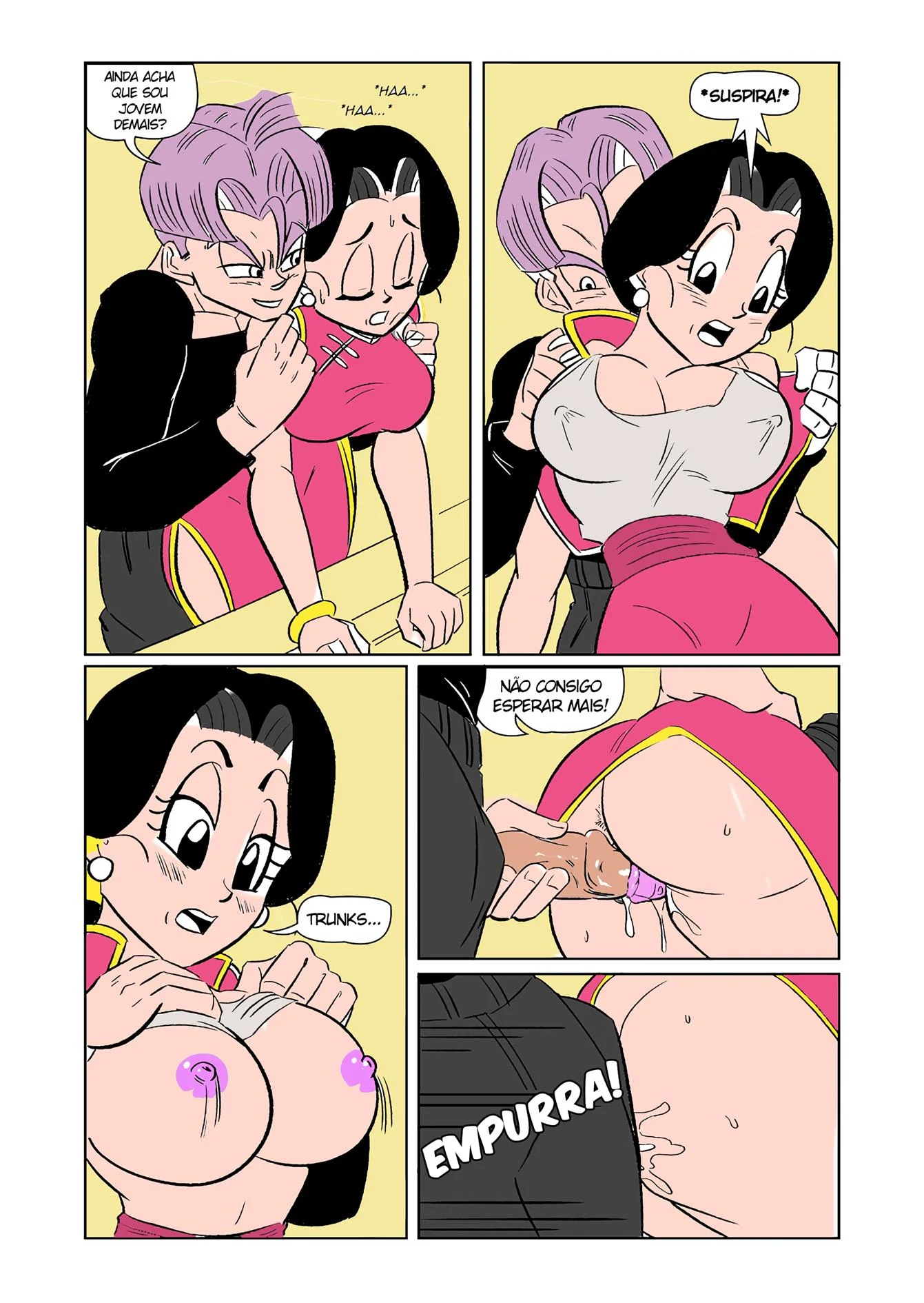 Trocando de M&atilde;es &ndash; Dragon Ball Hentai &ndash; Tradu&ccedil;&atilde;o revisada